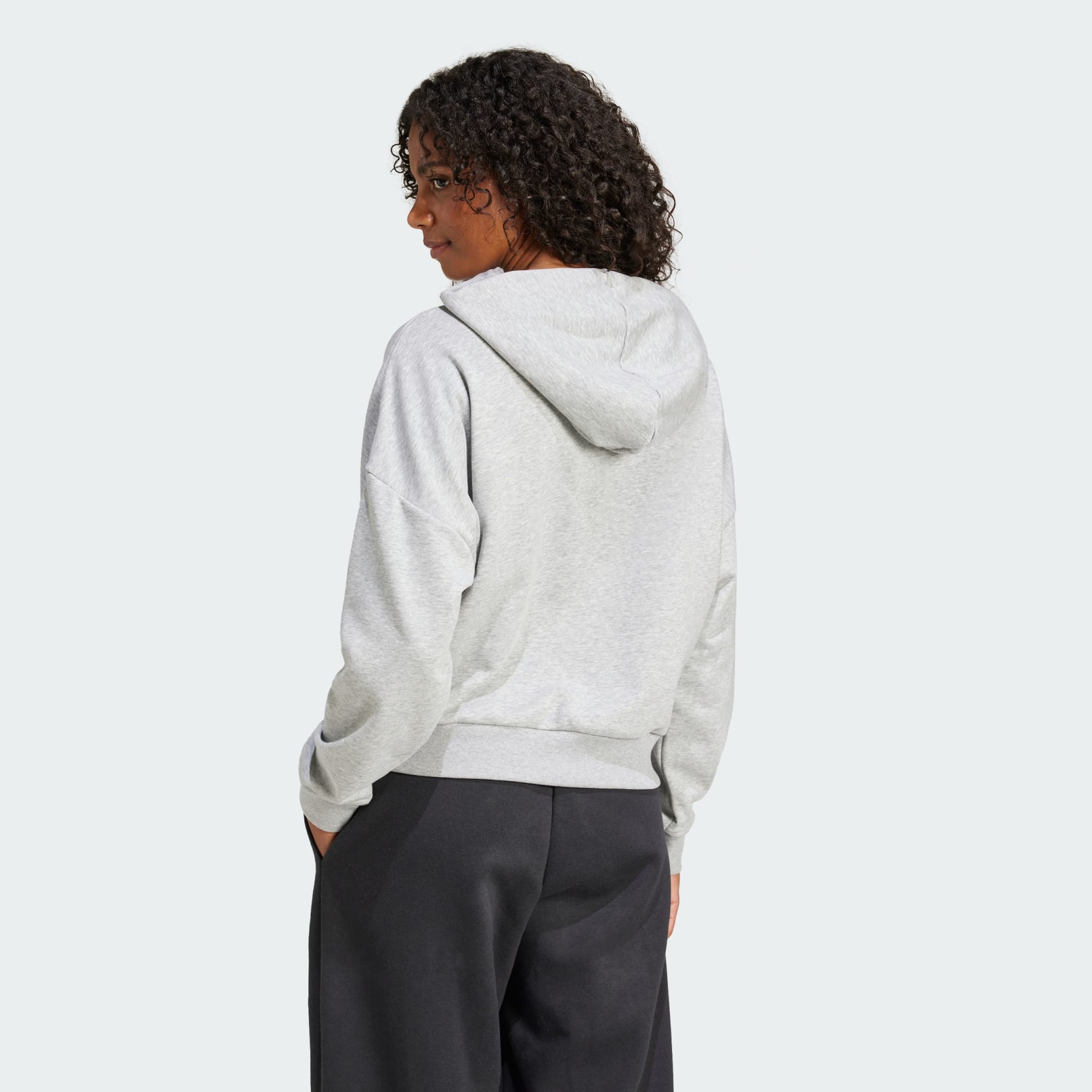 Buzo con capucha Essentials Big Logo French Terry Loose