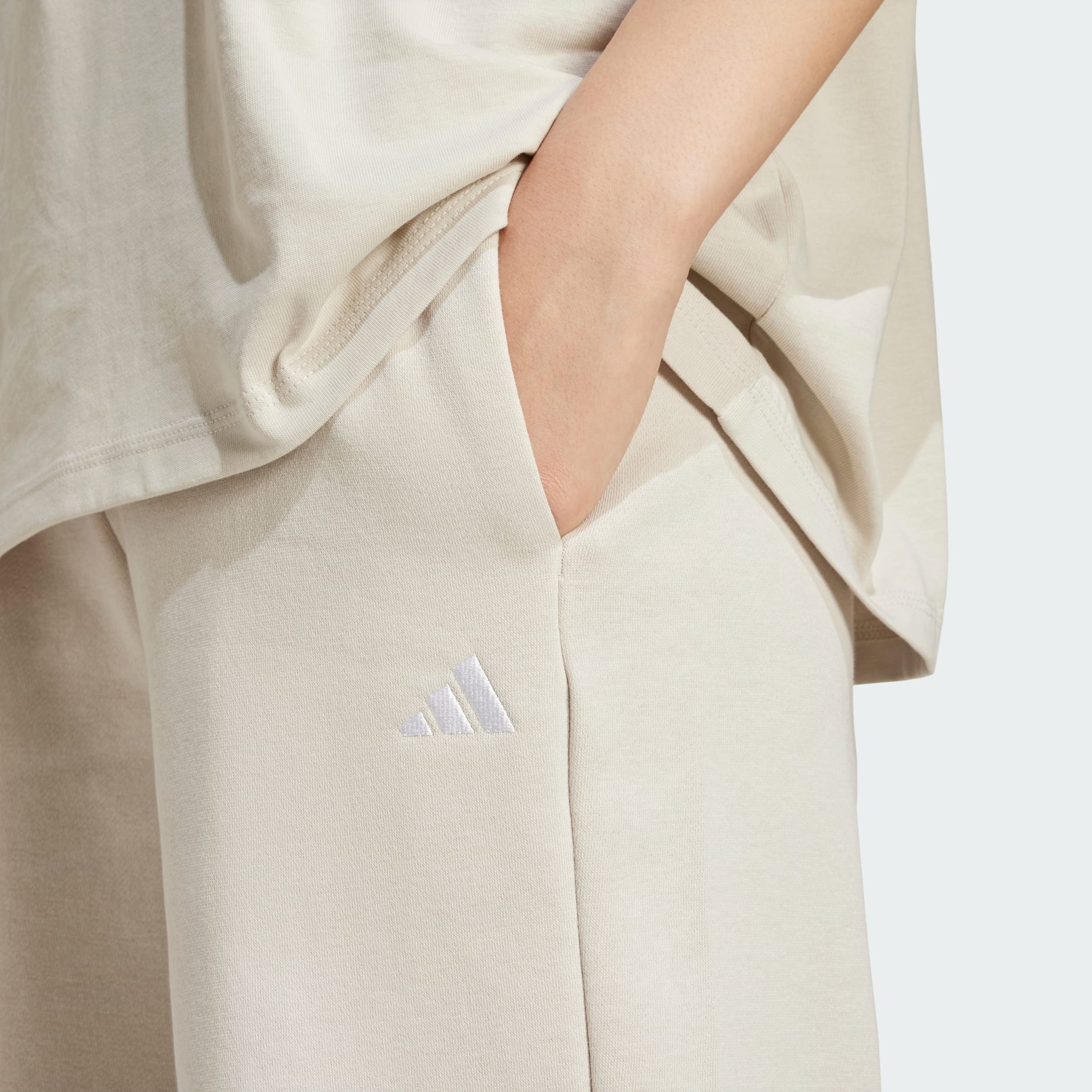 بنطال Essentials Small Logo Feel Cozy Open-Hem