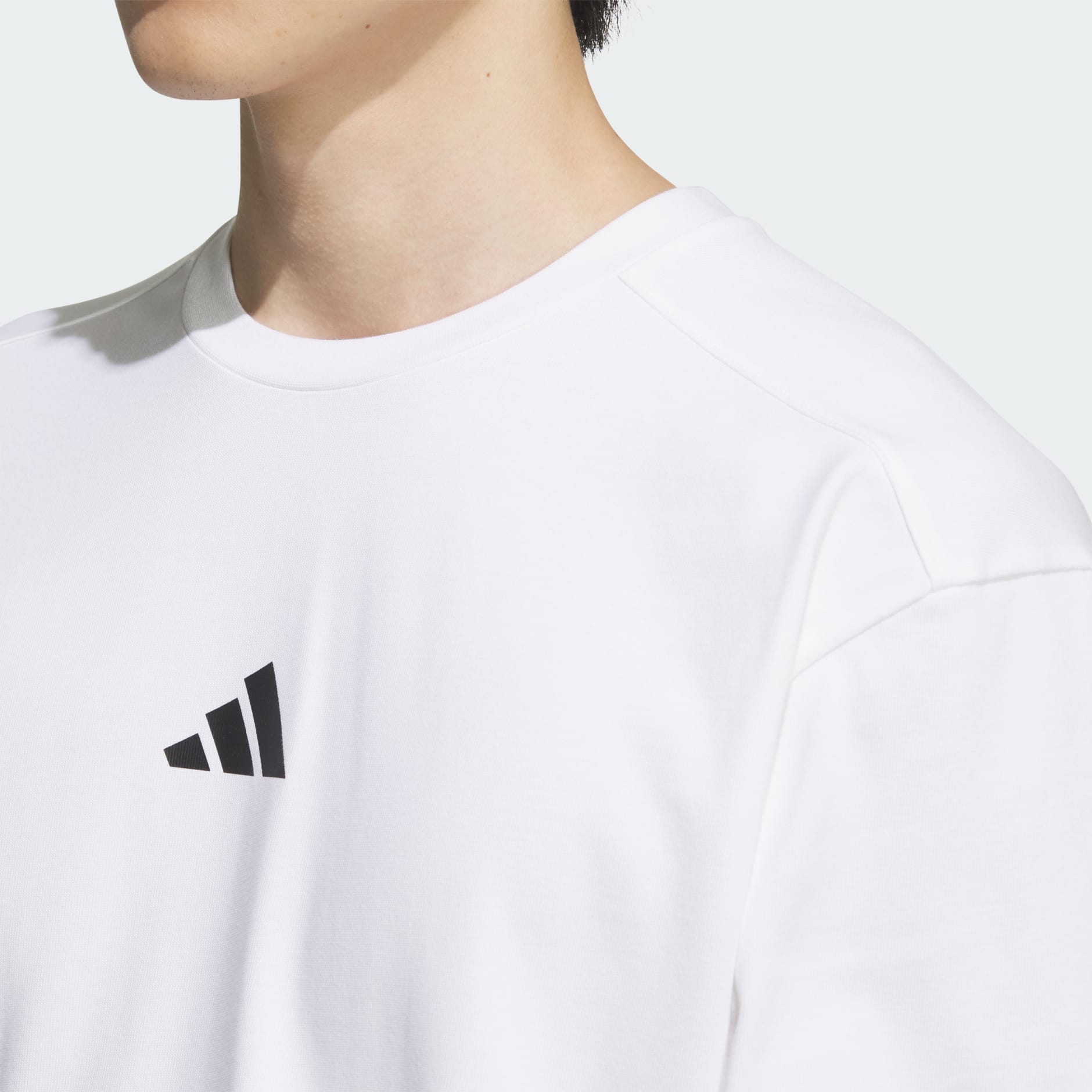 Wording Pack Loose Fit Heavy Single Jersey Long Sleeve Tee