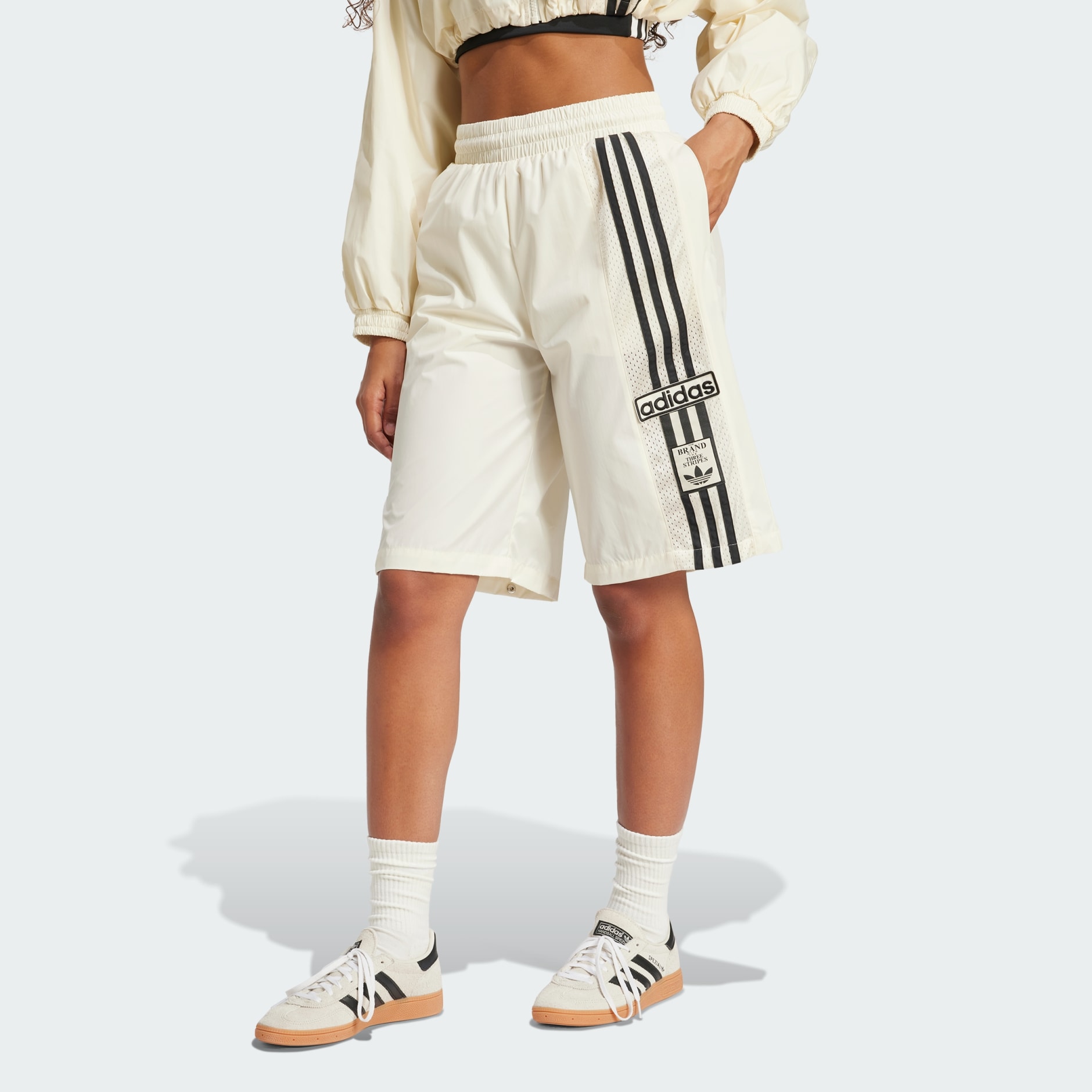 CLOTHING - Adibreak Woven Two-In-One Track Pants - White