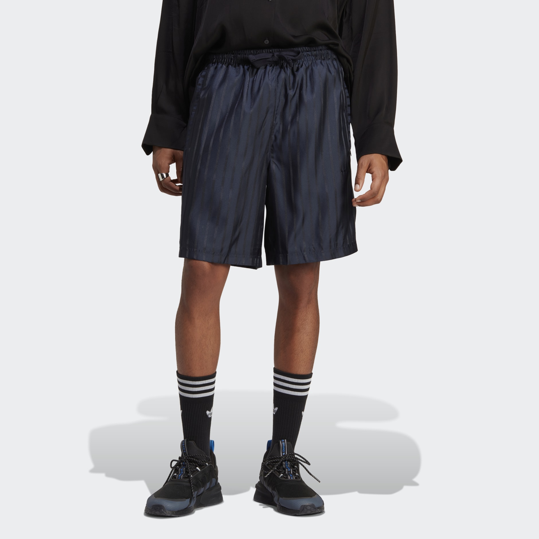 Clothing - adidas RIFTA City Boy Shorts - Blue | adidas South Africa