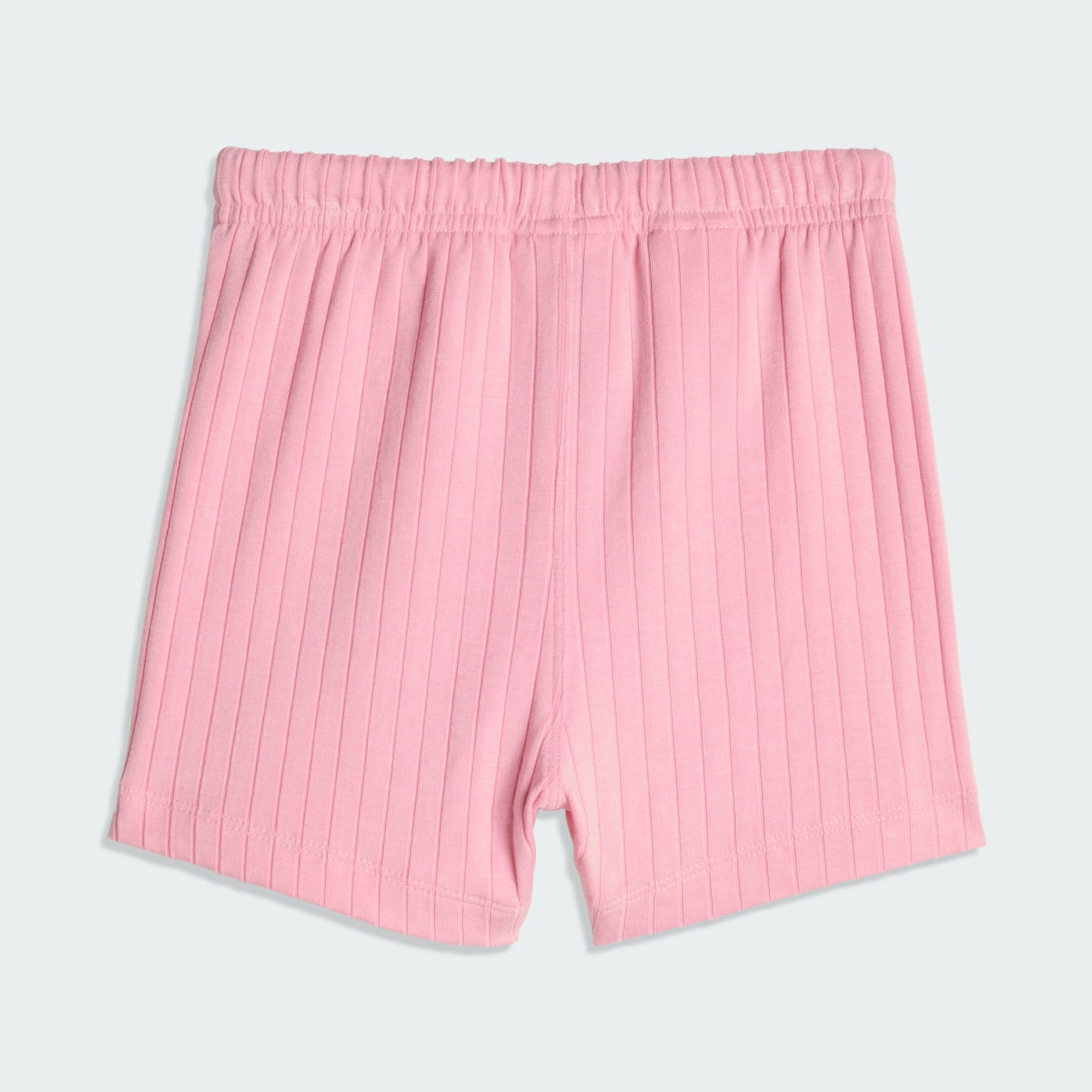 REGULAR WIDE RIB SHORT T-SHIRT SET