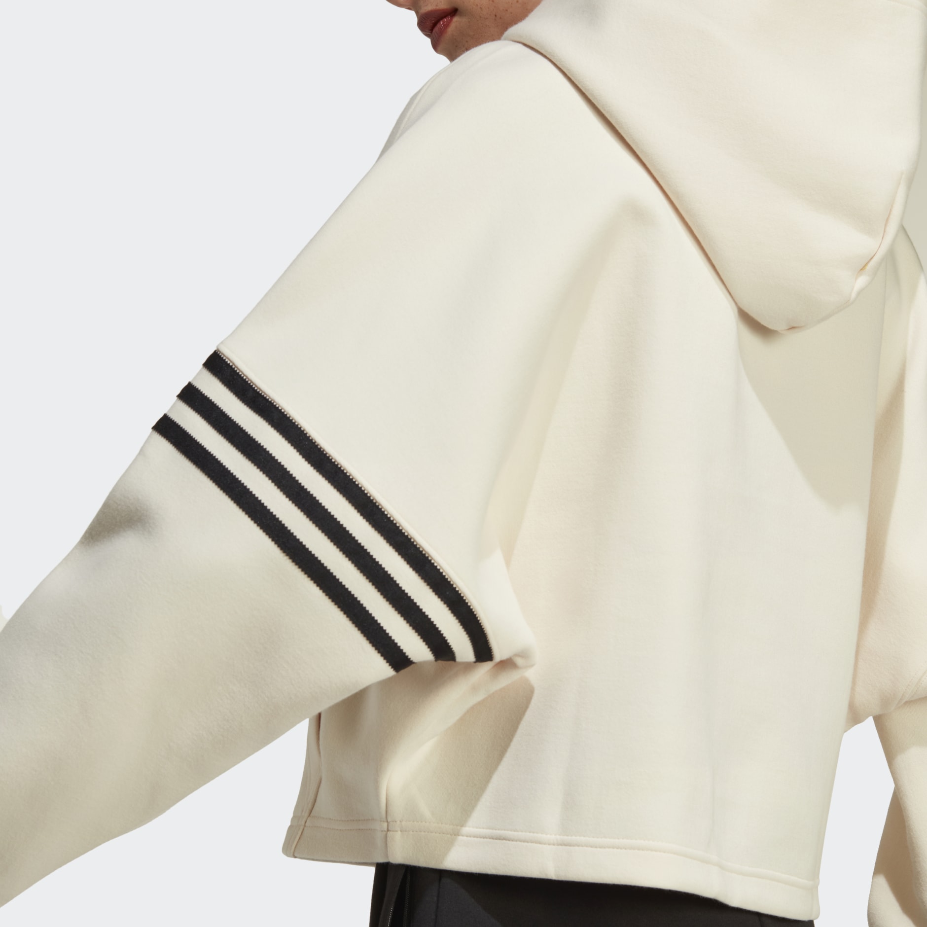 Women\'s Clothing - Adicolor Neuclassics Hoodie - White | adidas Oman | Sweatshirts