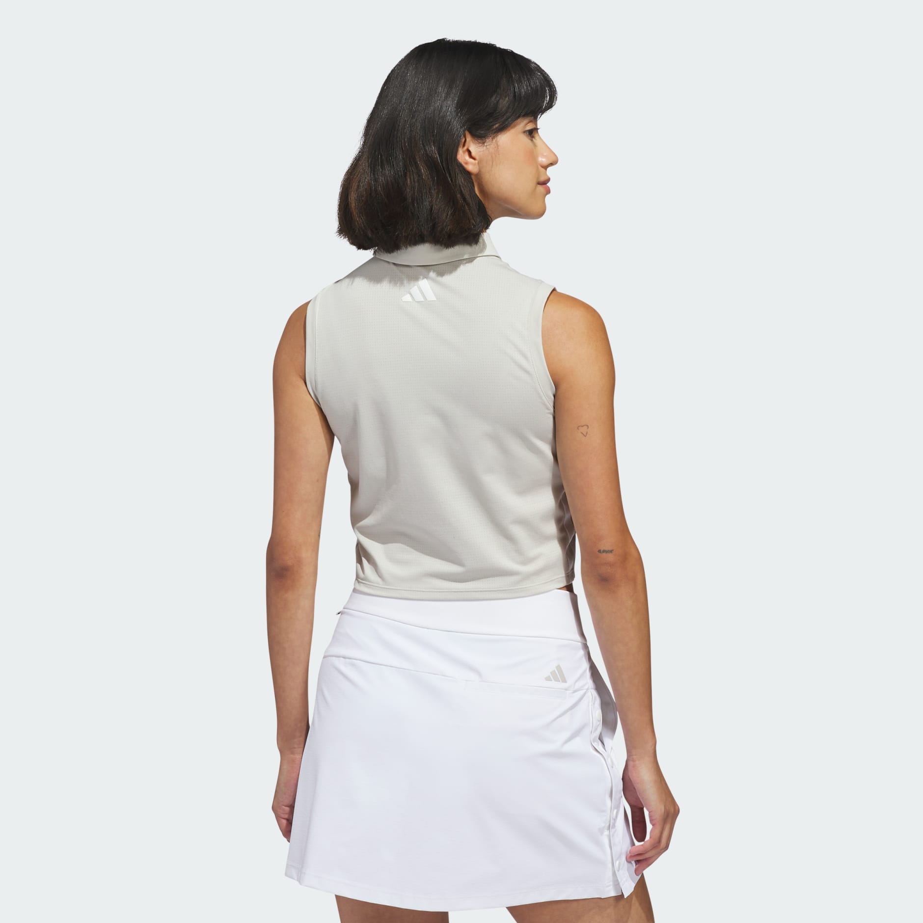 TRICOU POLO BEYOND CROP TWISTKNIT