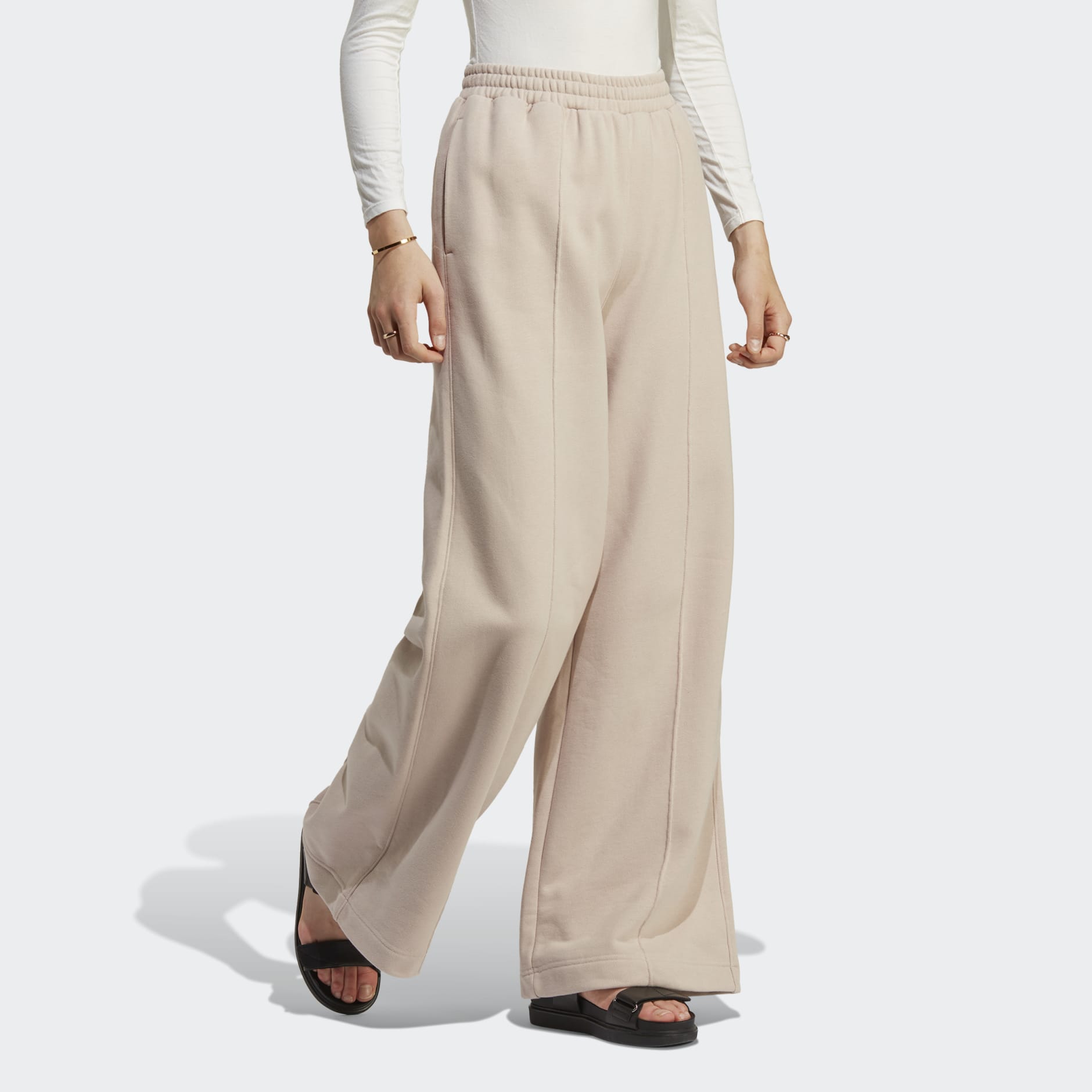 Women's Clothing - Premium Essentials Pintuck Pants - Brown