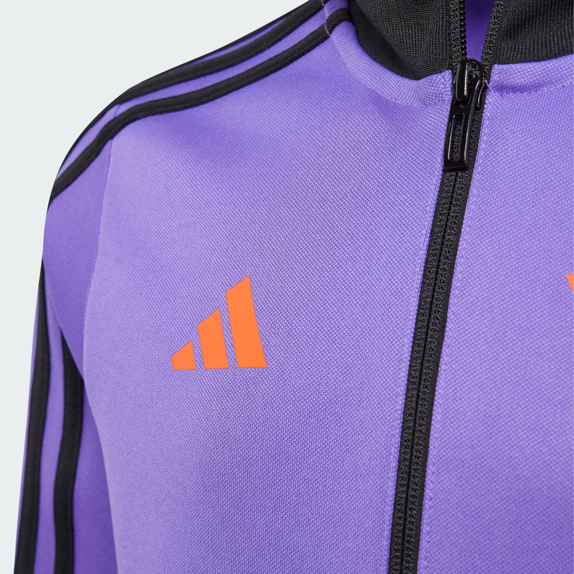 Purple and orange store adidas tracksuit