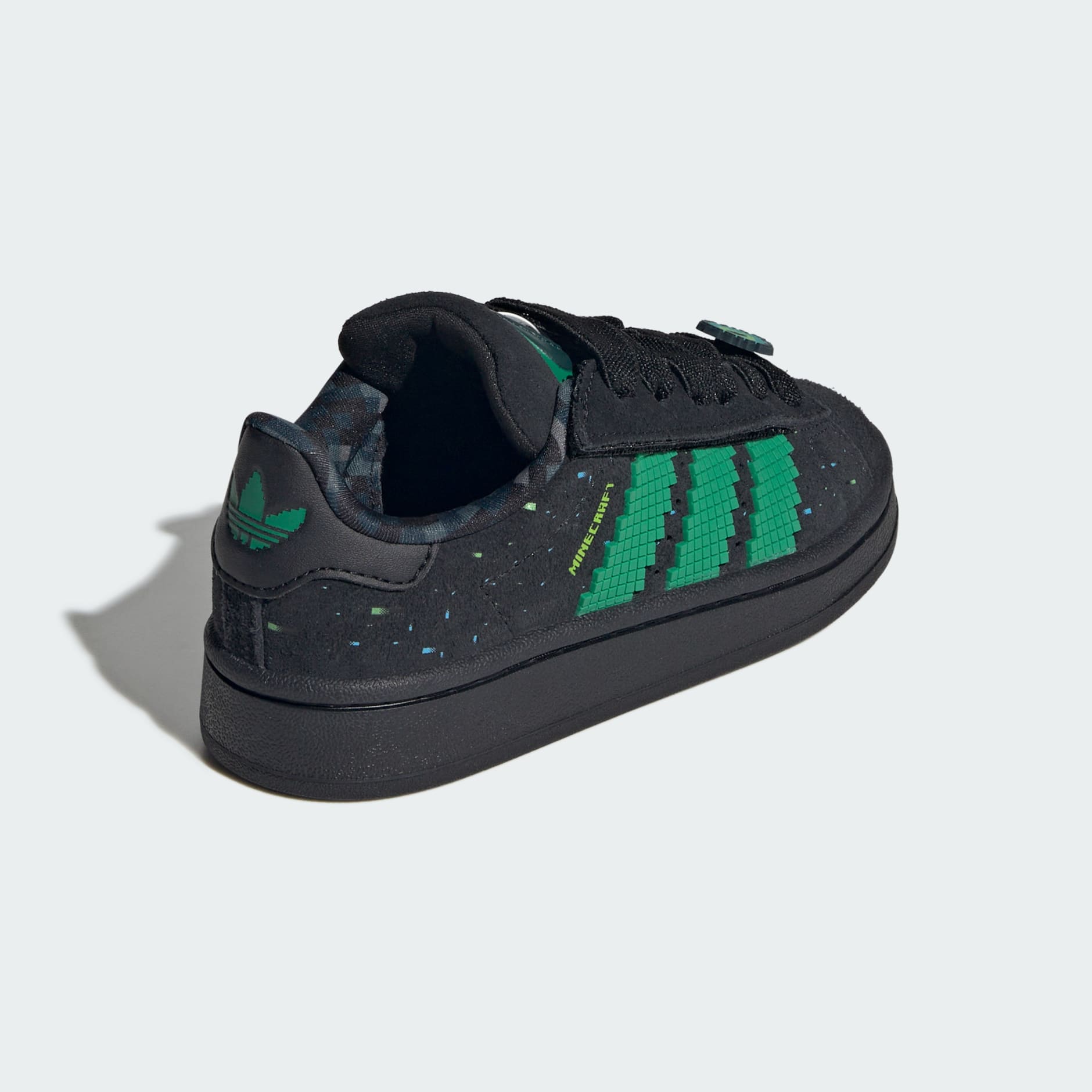 ADIDAS MINECRAFT CAMPUS 00s COMFORT CLOSURE ELASTIC LACE SHOES