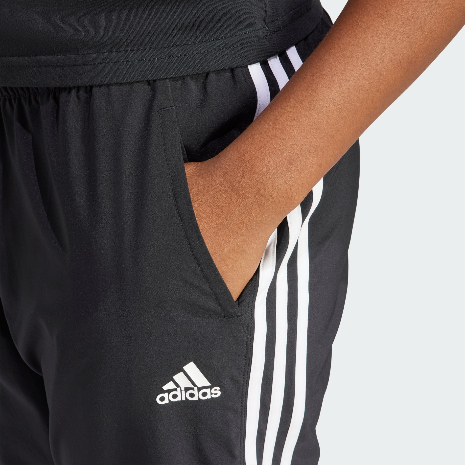 adidas TRAINICONS 3-Stripes Woven Pants - Black | adidas UAE