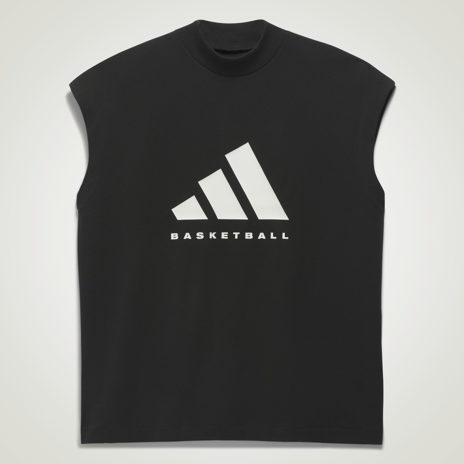 adidas adidas Basketball Sleeveless Tee Black adidas TZ