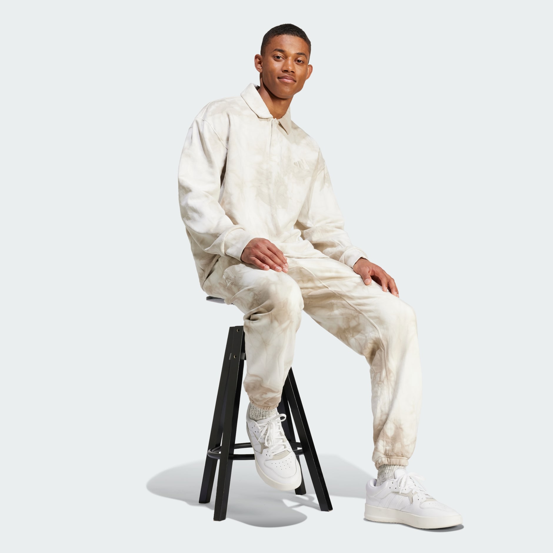 Sweatshirts - ALL SZN Fleece Wash Shirt - Beige | adidas Oman