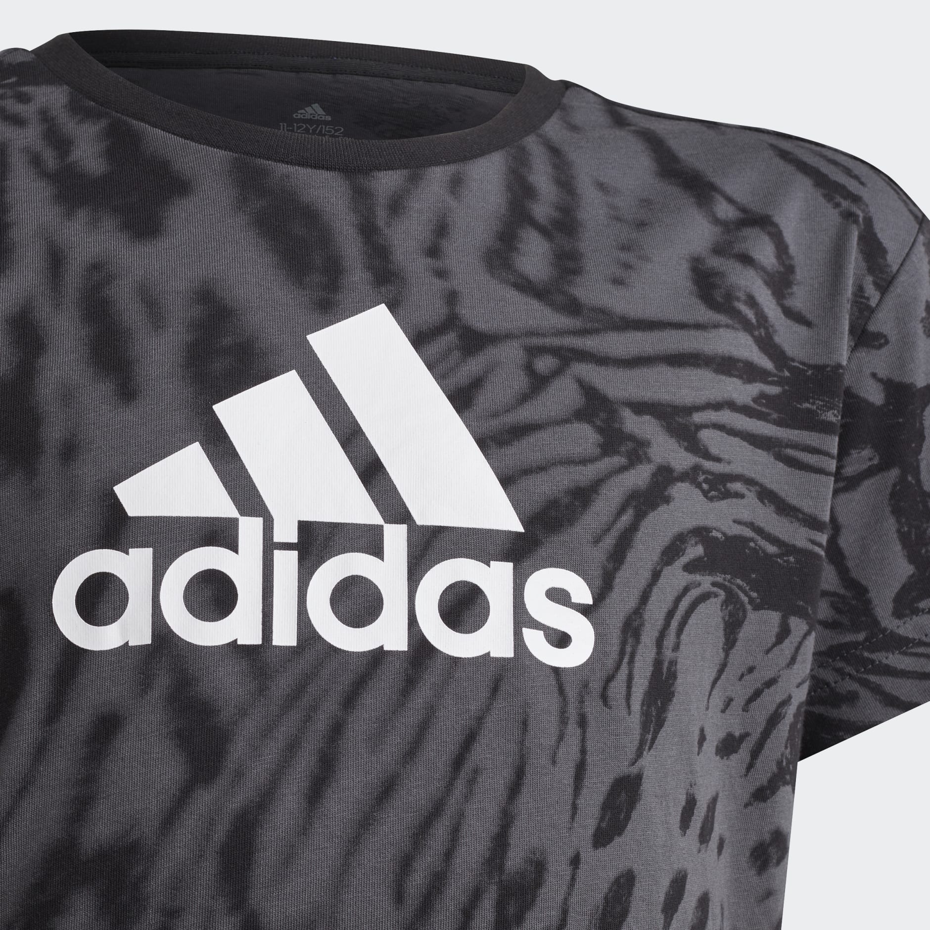 Future Icons Hybrid Animal Print Cotton Regular Tee