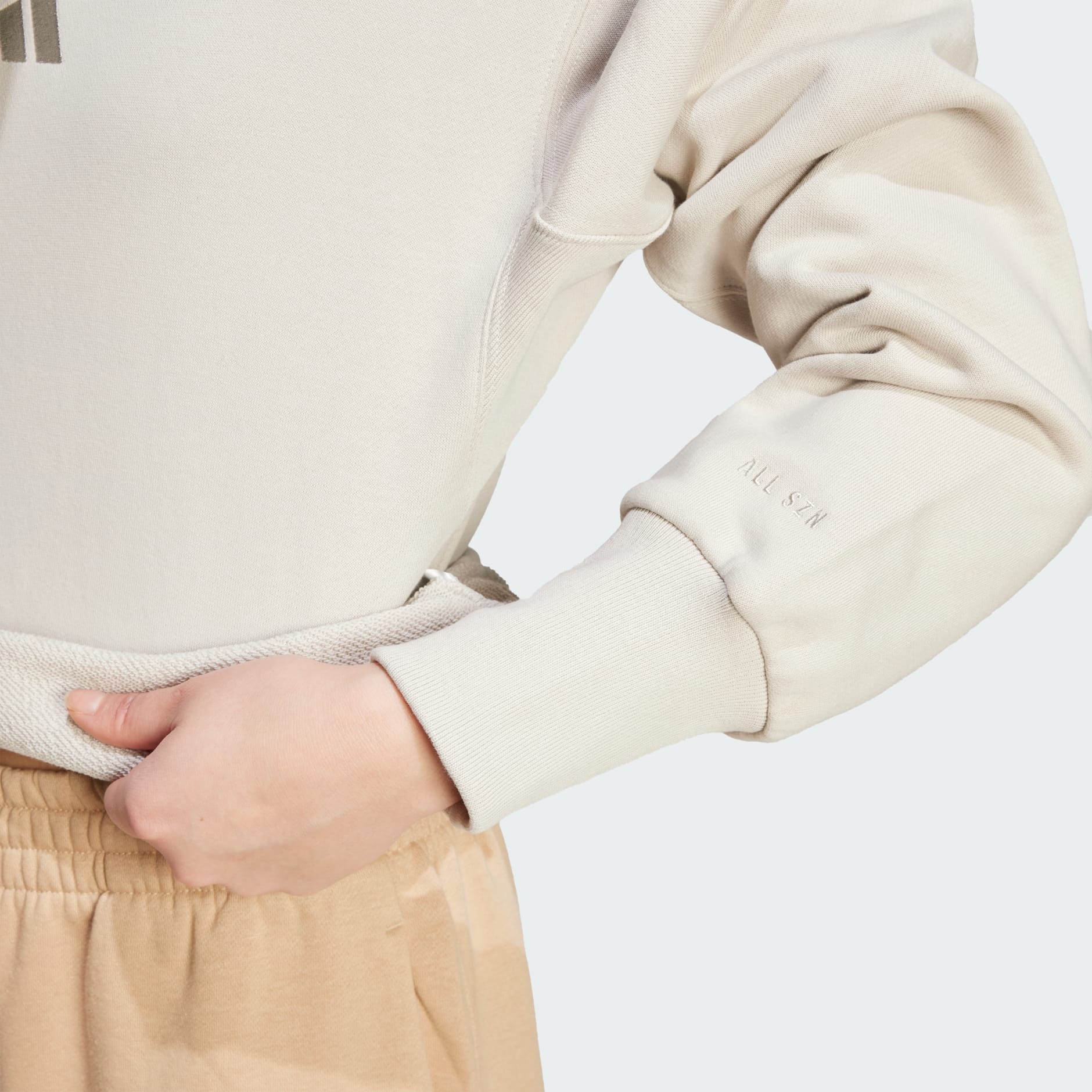 Bluză sport din material flaușat ALL SZN