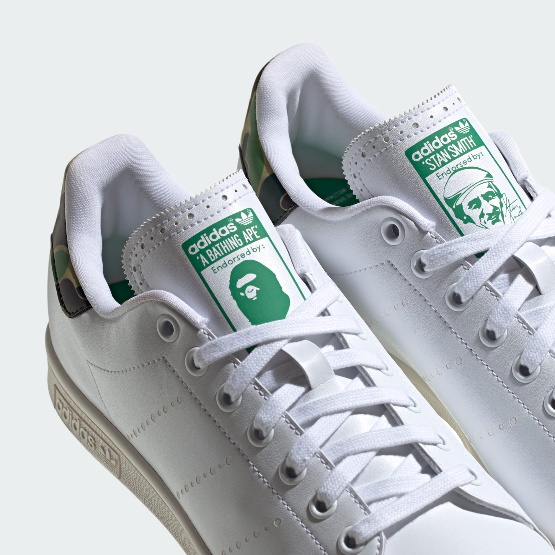 BAPE x adidas Stan Smith Golf Shoes
