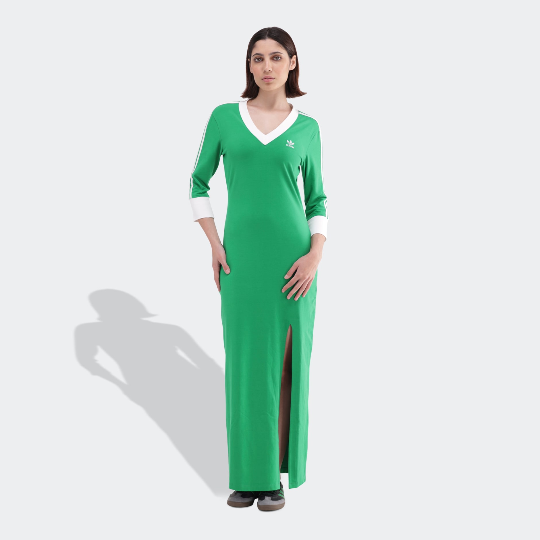 Adidas green dress best sale