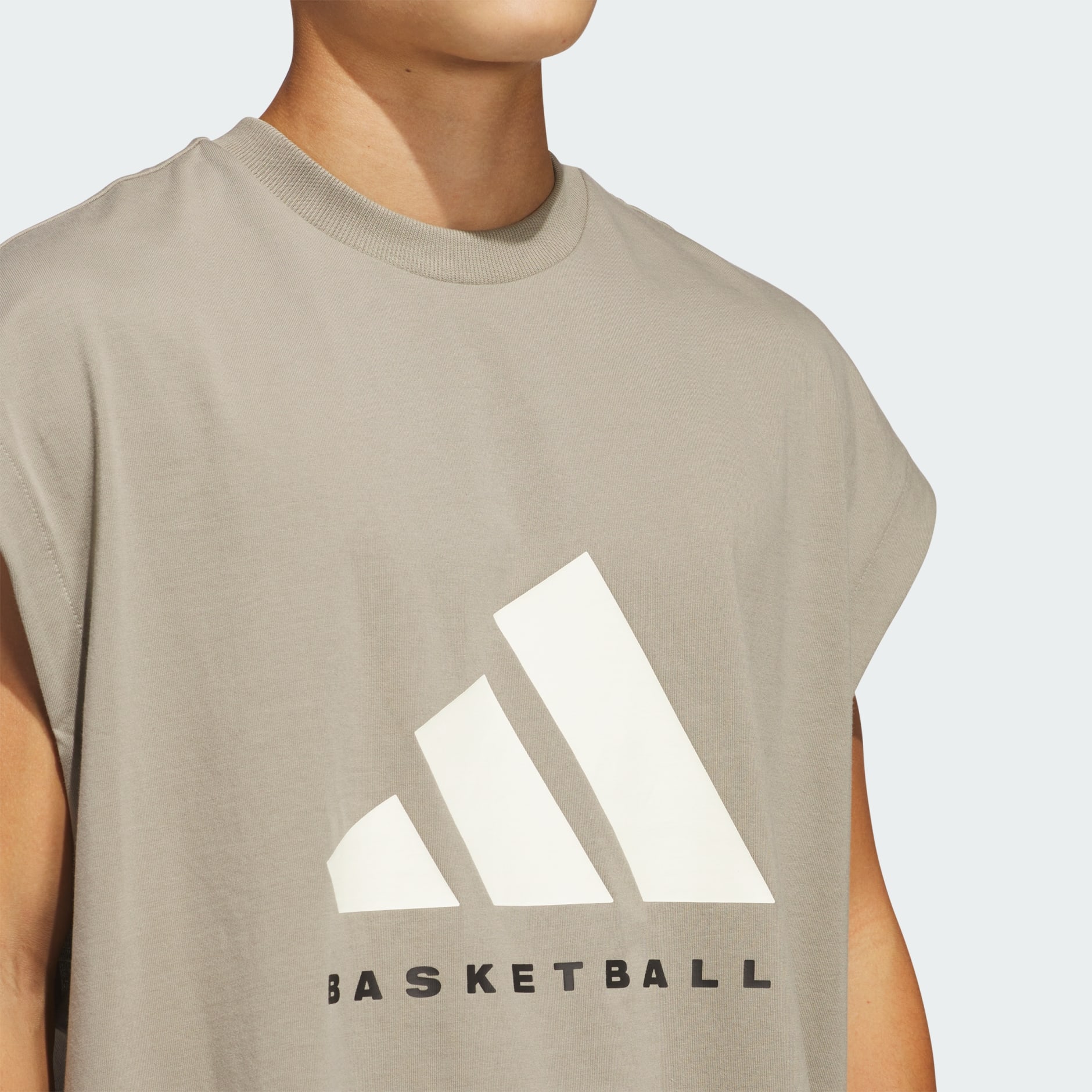 adidas Basketball Sleeveless Tee (Gender Neutral)