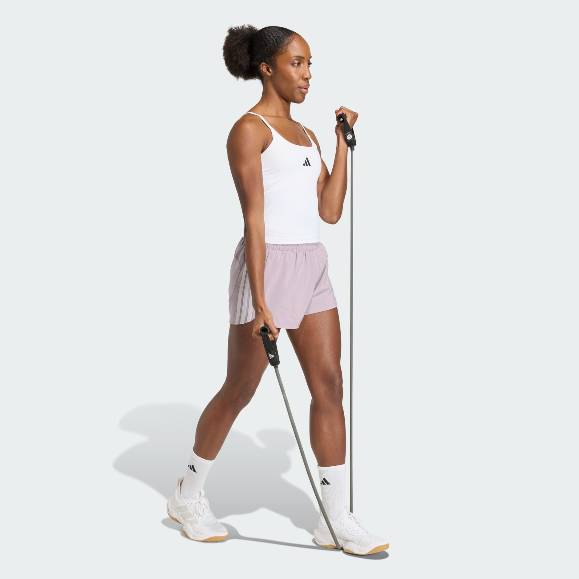 Pacer Workout Woven High Rise Shorts