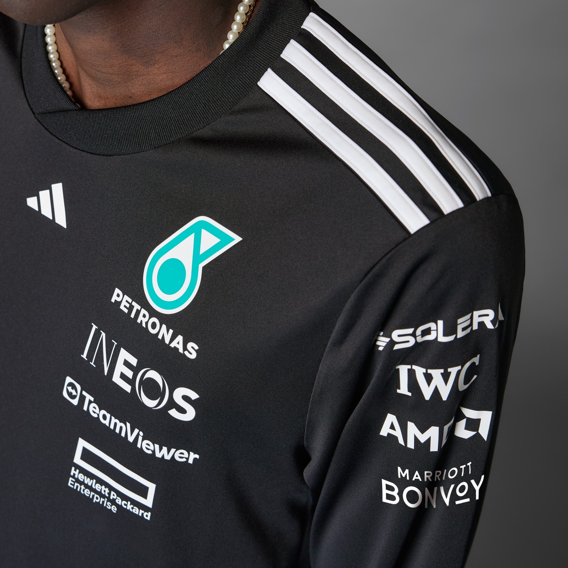 MAILLOT PILOTE MANCHES LONGUES MERCEDES - AMG PETRONAS FORMULA ONE TEAM