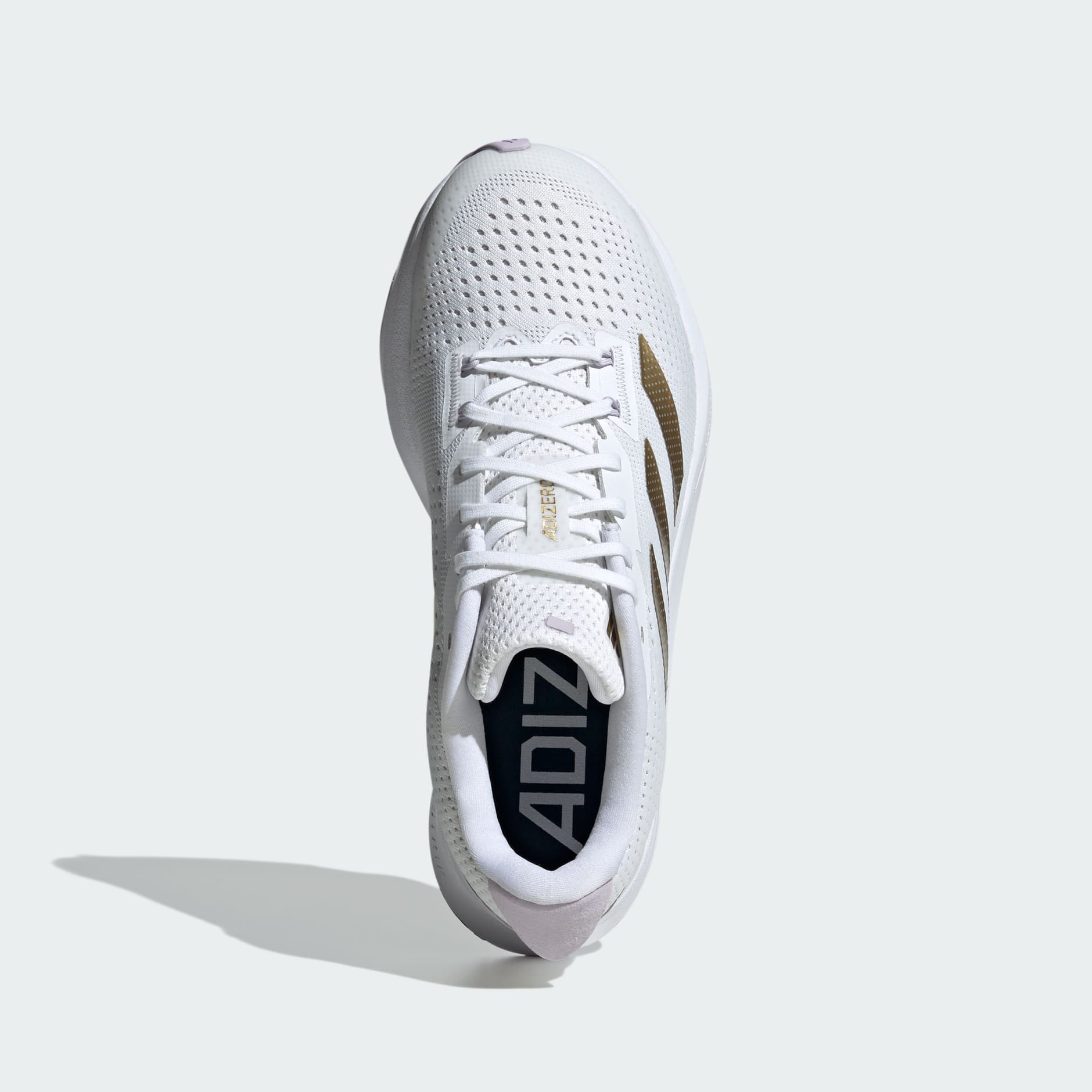 adidas, Adizero SL Shoes - Cloud White/Gold/Grey