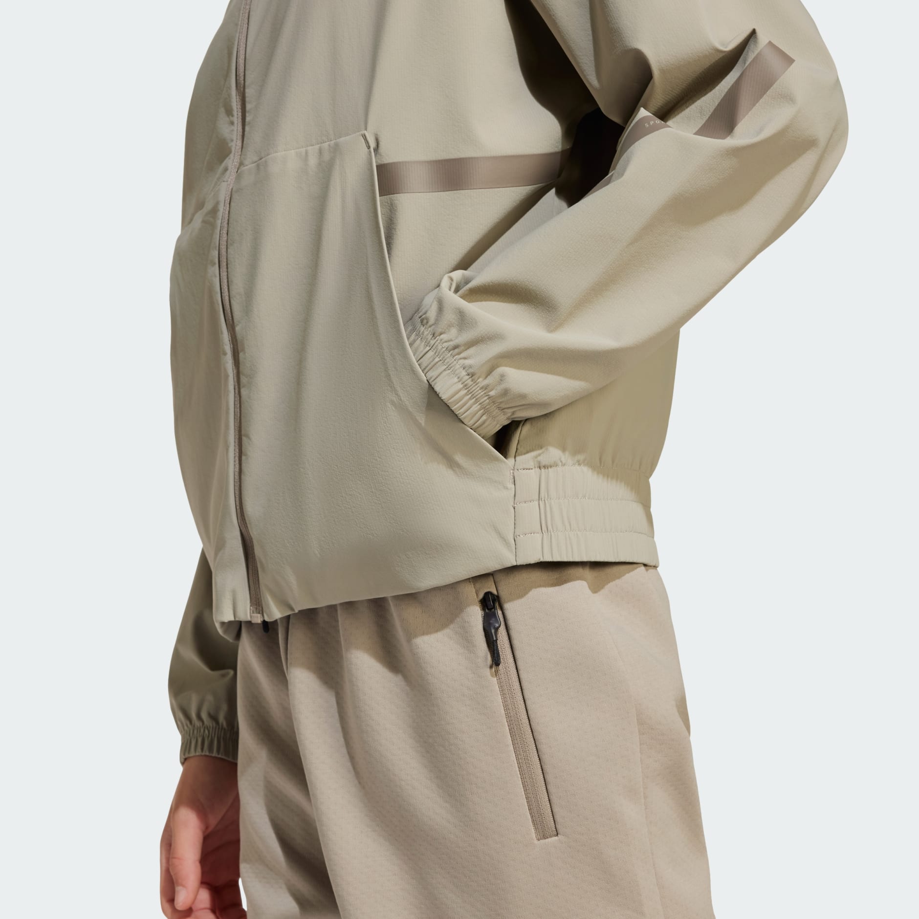 adidas Z.N.E. Woven Track Jacket Kids - Beige | adidas UAE