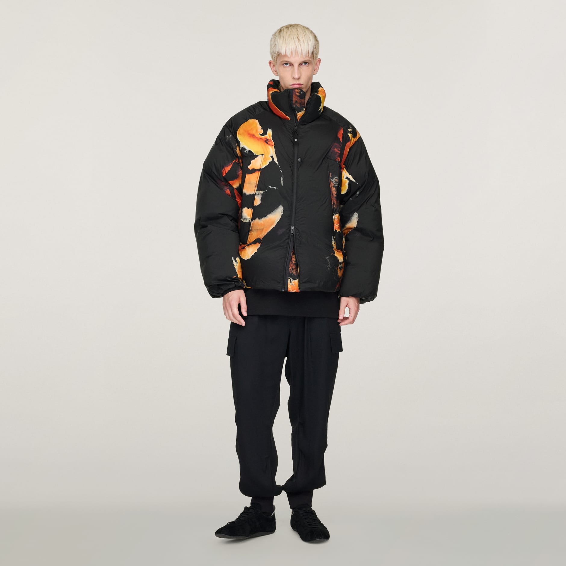 Jachetă cu puf Y-3 AOP