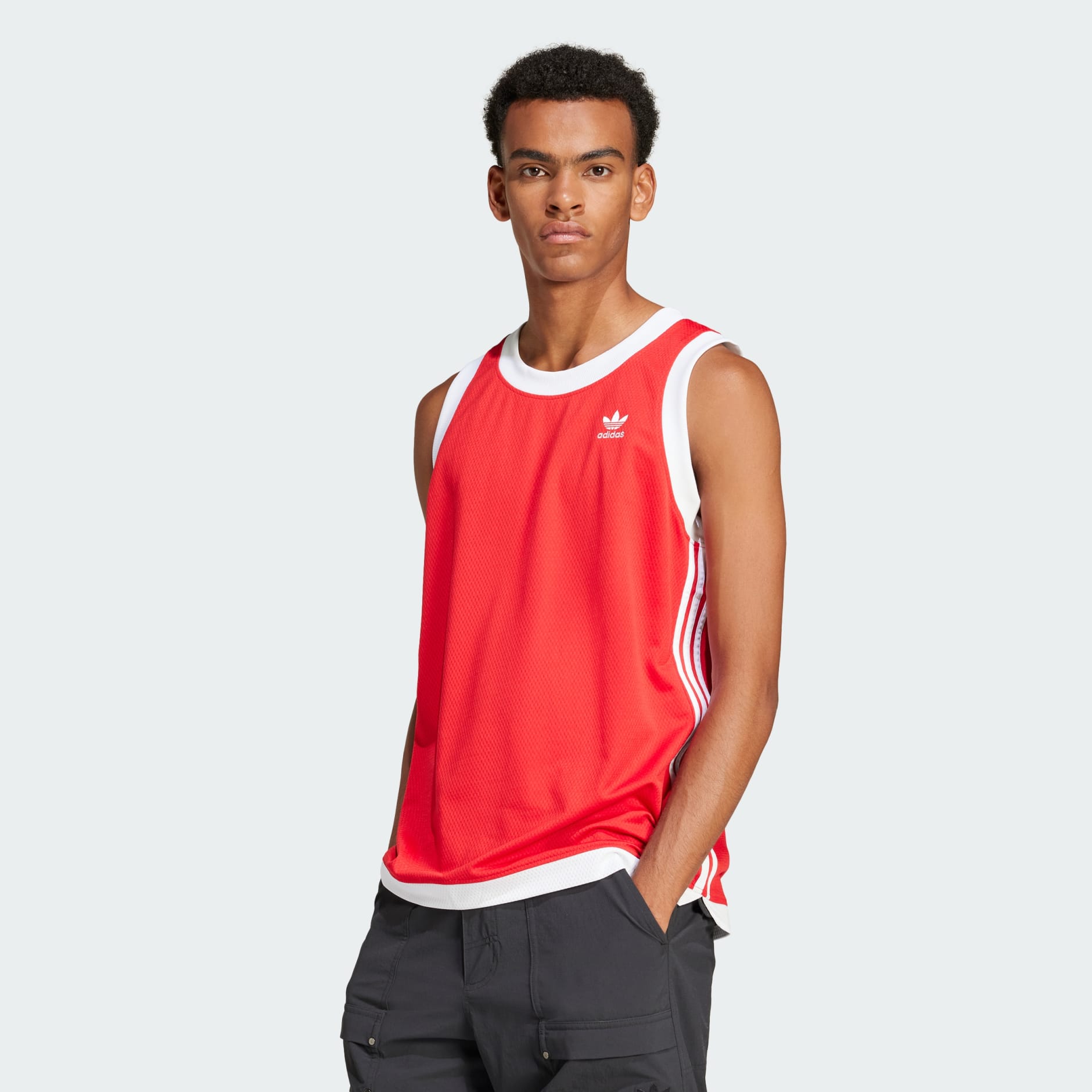 Mrežasta majica bez rukava Adicolor