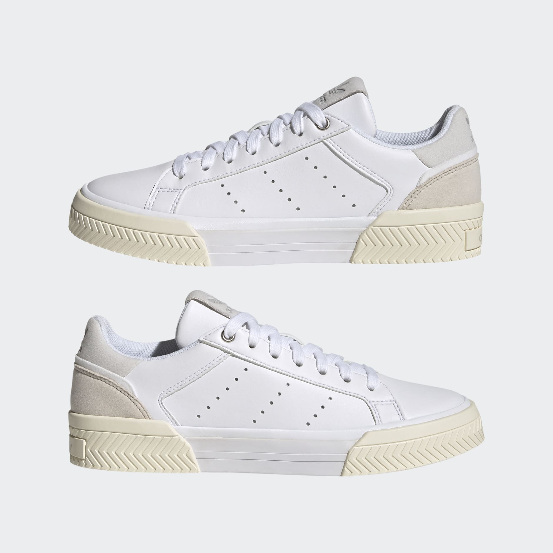 Women's Shoes - Court Tourino Shoes - White | adidas Qatar