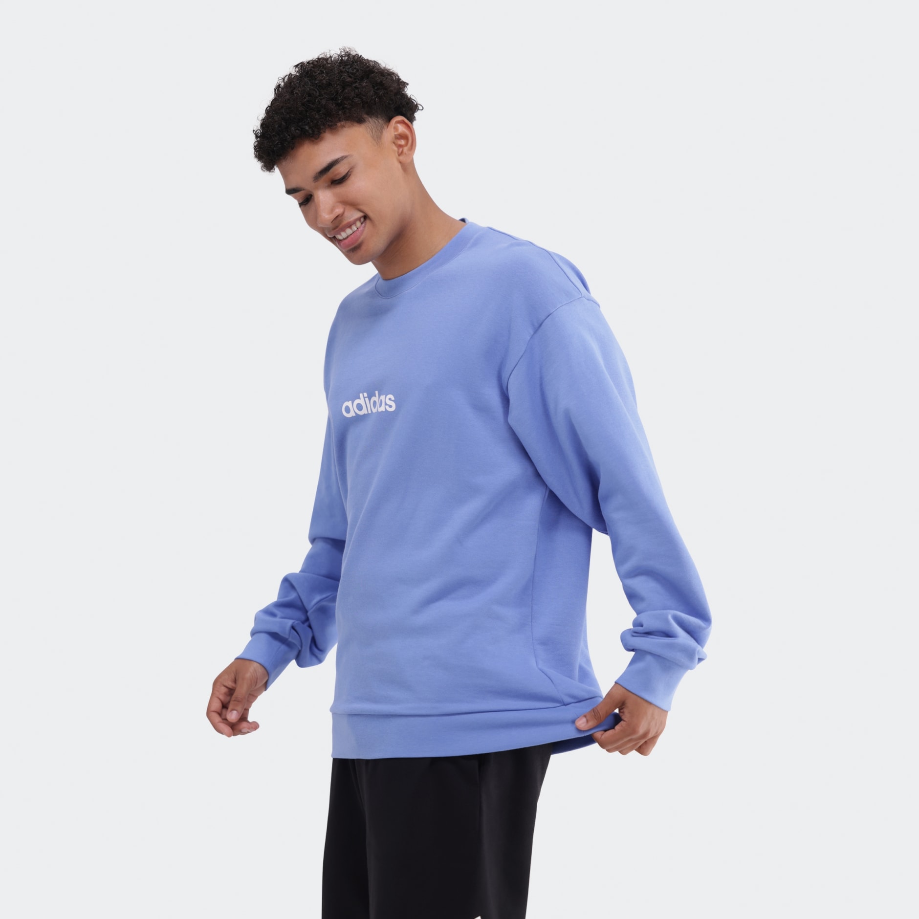Essentials Linear Fleece Sweatshirt
