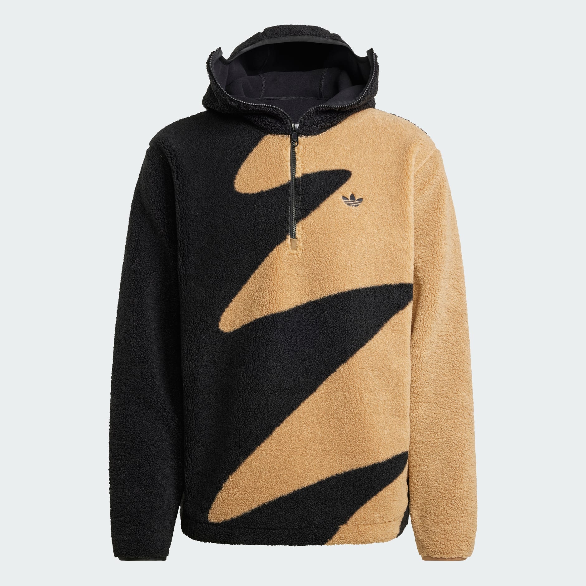 Clothing - Premium Fleece Top - Black | adidas Oman