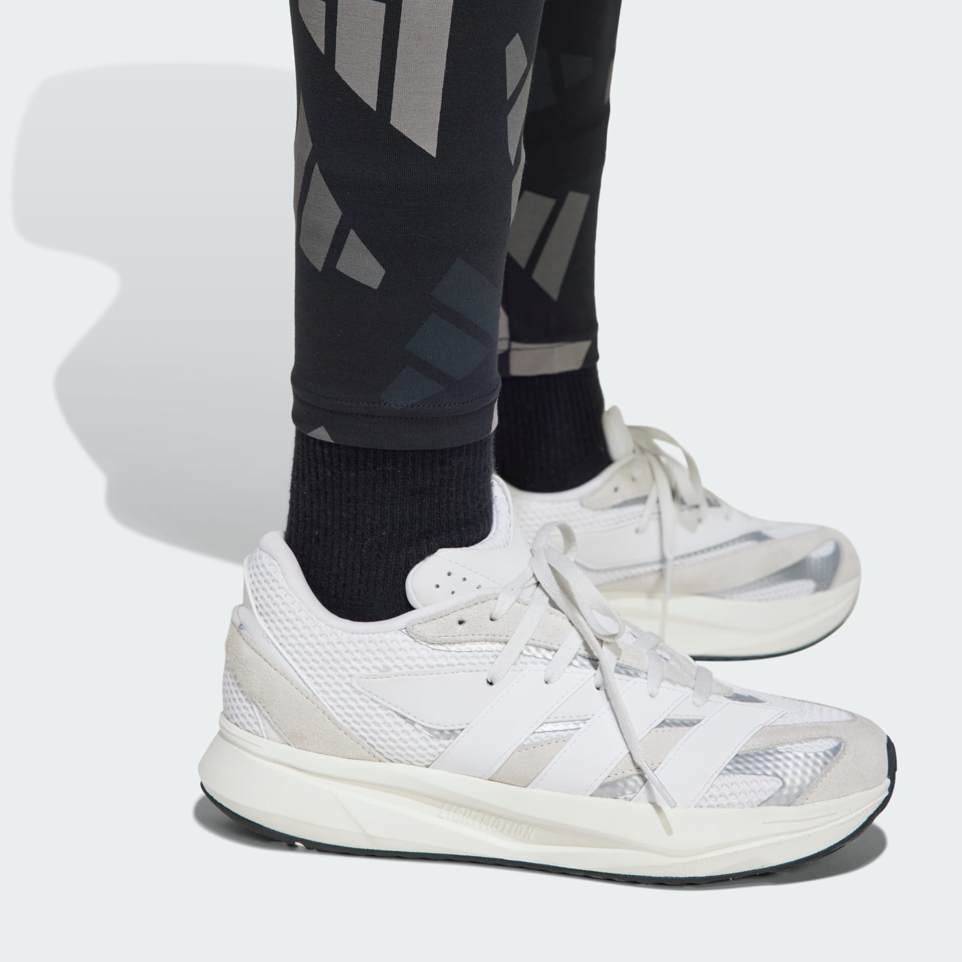 بنطال ضيّق للفتيات Seasonal Essentials Logo Celebration