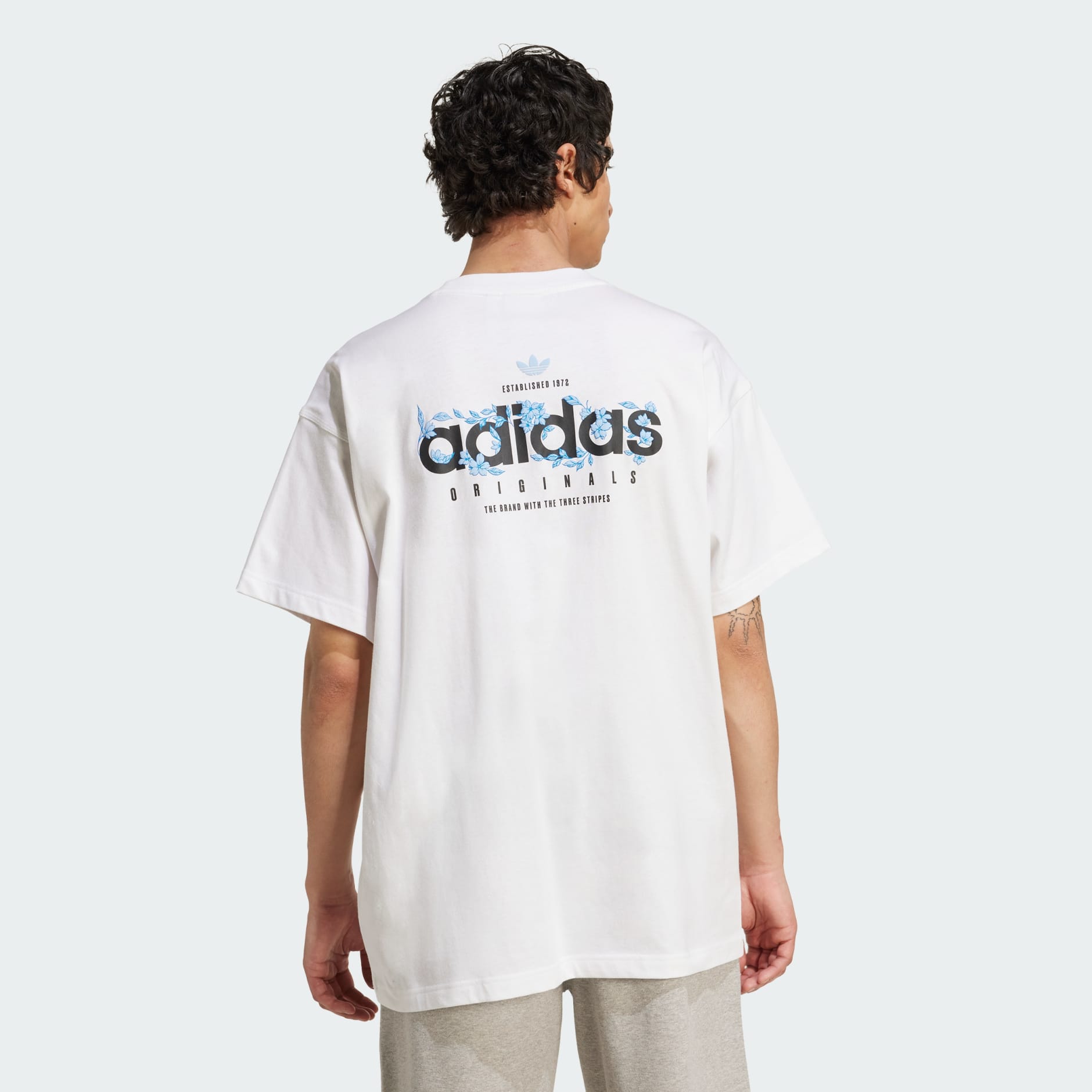 Florals Logo Oversized Tee