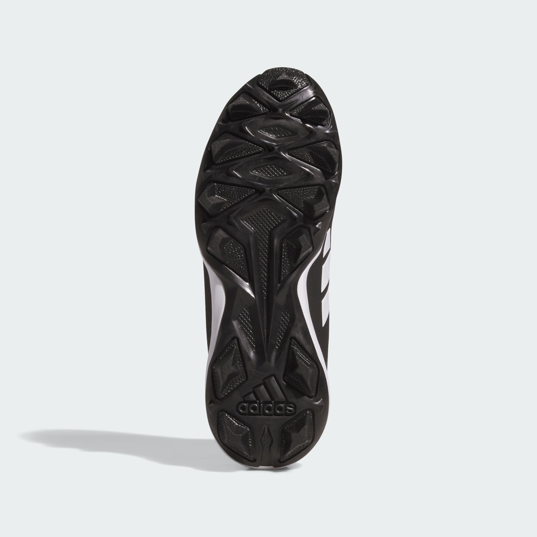 Ghete de fotbal turnate, din cauciuc, cu crampoane Adizero Impact.2, pentru copii