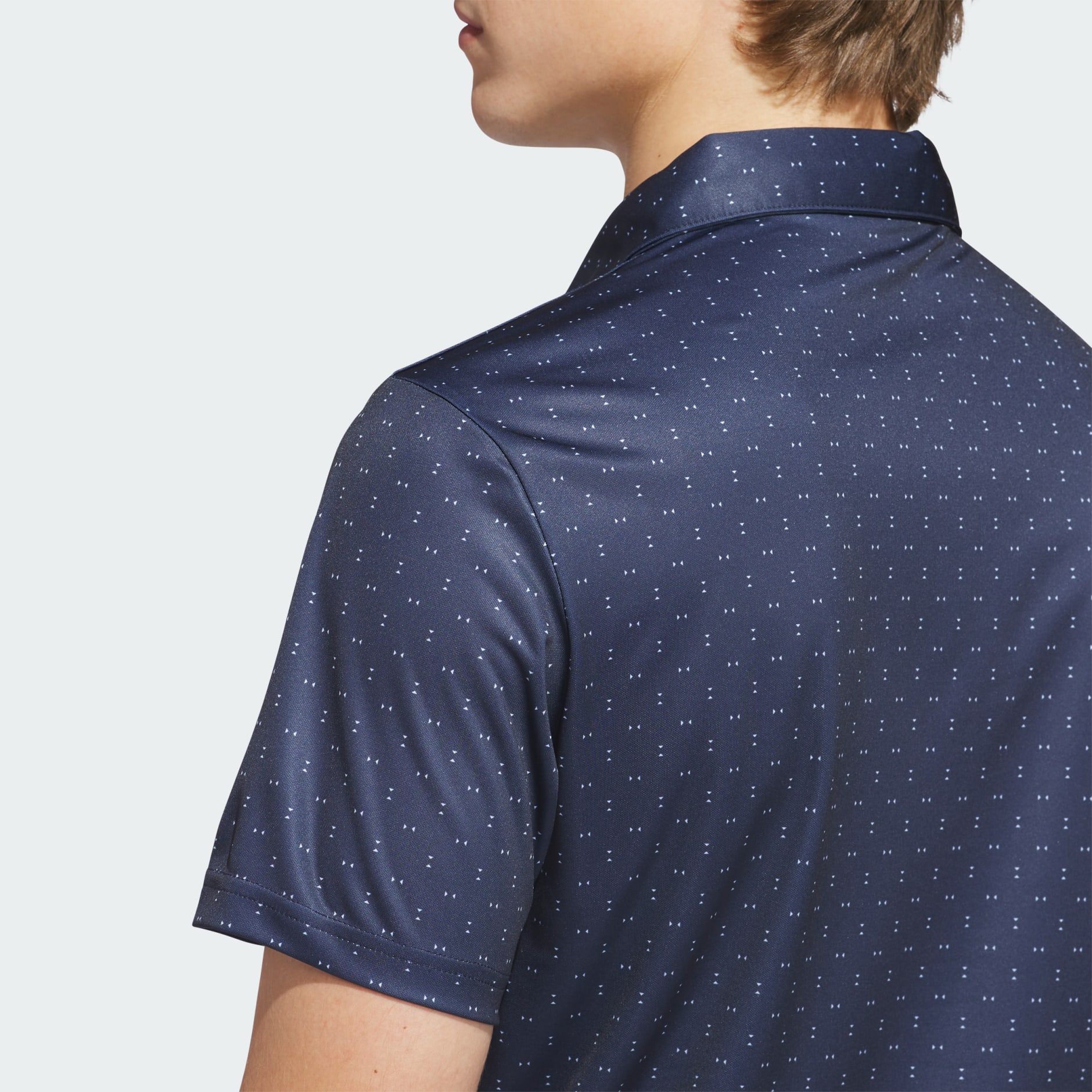PERFORMANCE TEXTURED PRINT POLO SHIRT