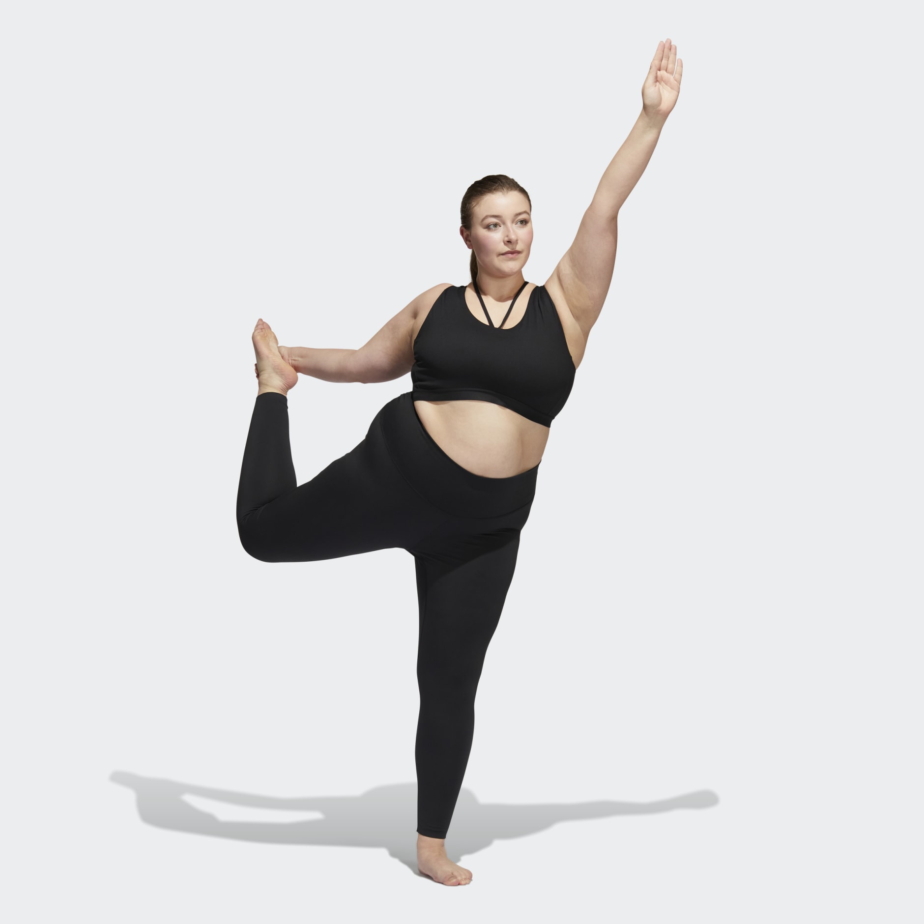 بنطال adidas Yoga Luxe Studio 7/8 (قياس كبير)