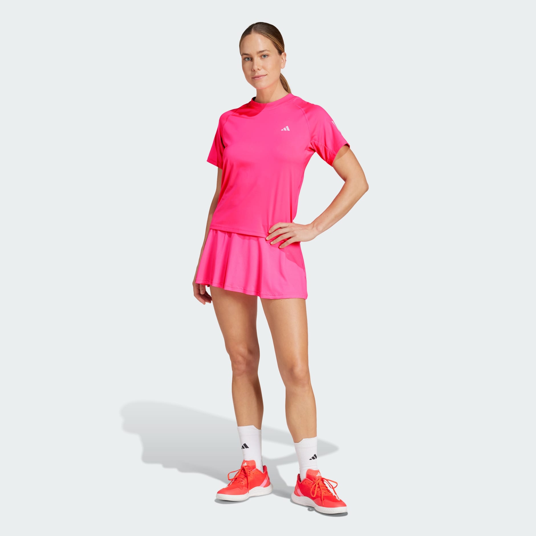 Camiseta de tenis Club 3 Rayas Climacool