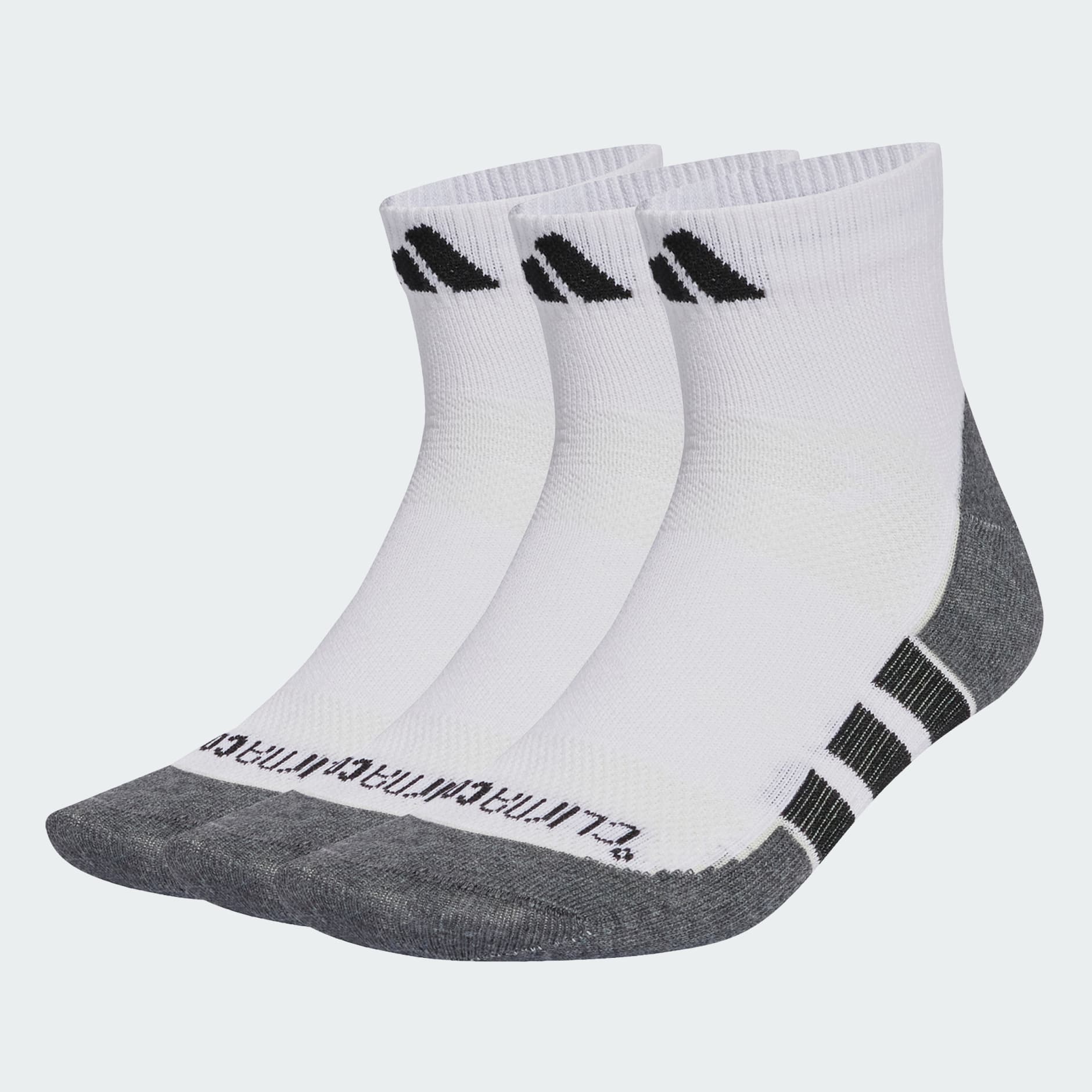 CLIMACOOL Cushioned Quarter Socks 3-Pair Pack
