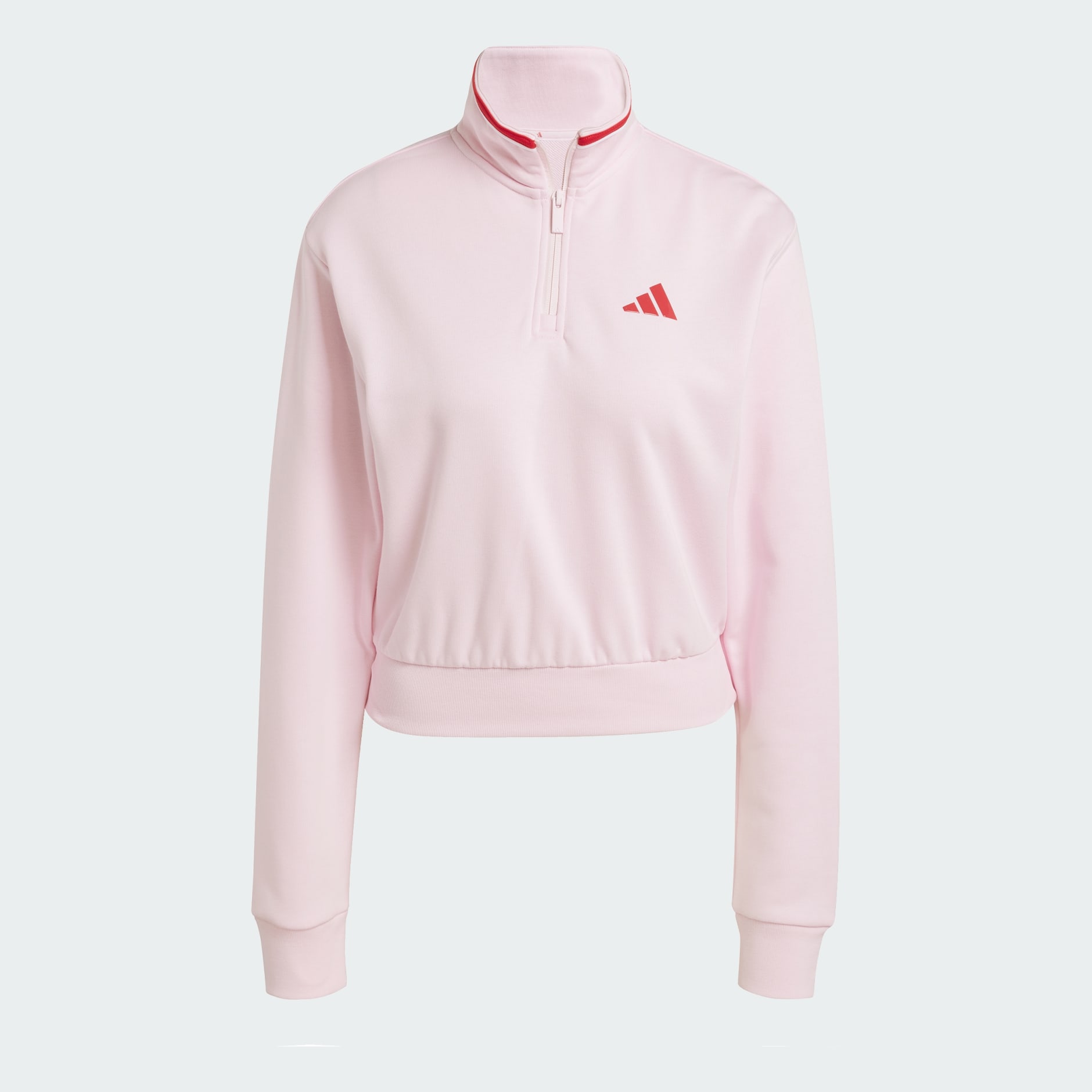 Gornji dio trenirke Essentials Color Pop French Terry Crop Quarter-Zip