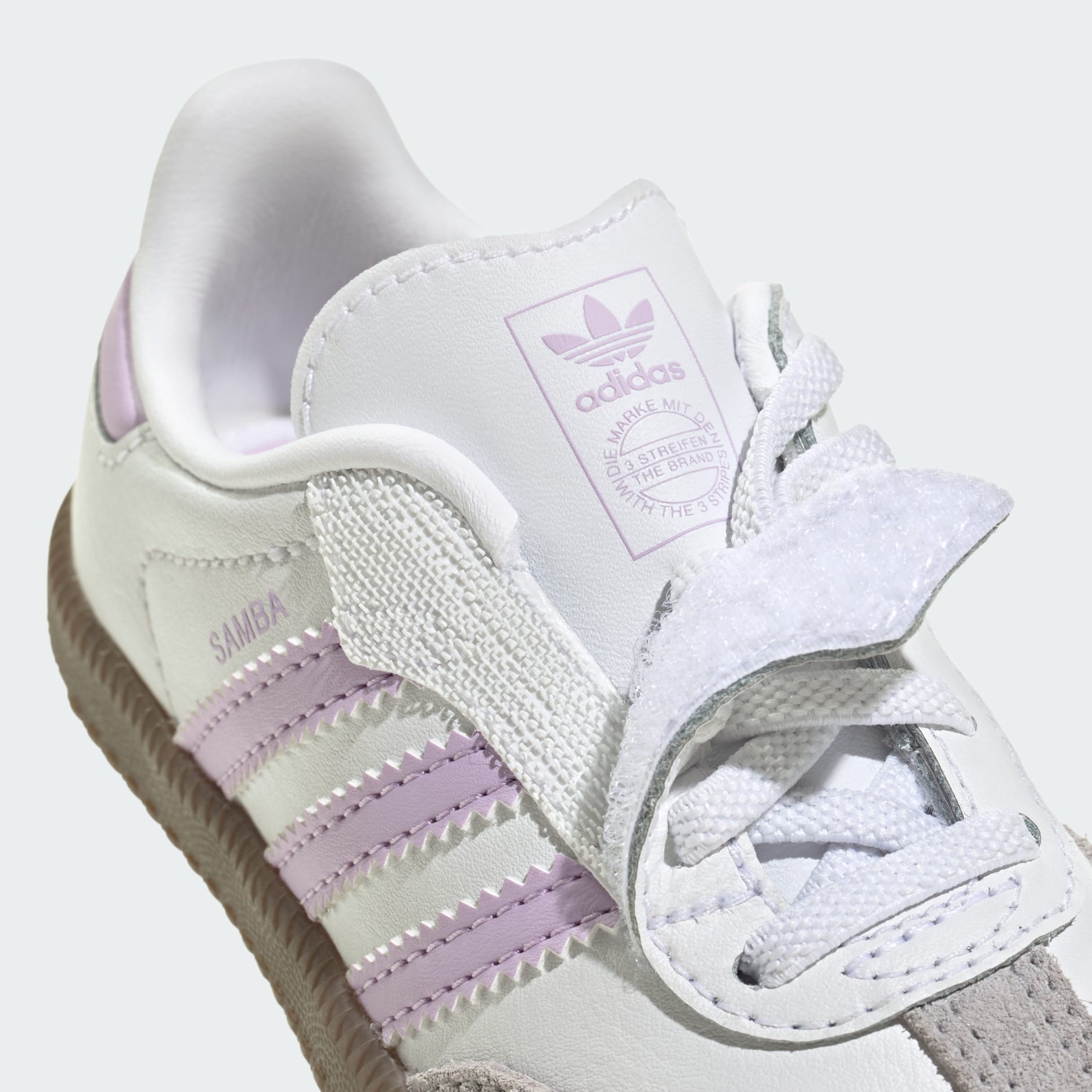 נעלי ילדים עם סגירת שרוכים אלסטיים Samba OG Comfort