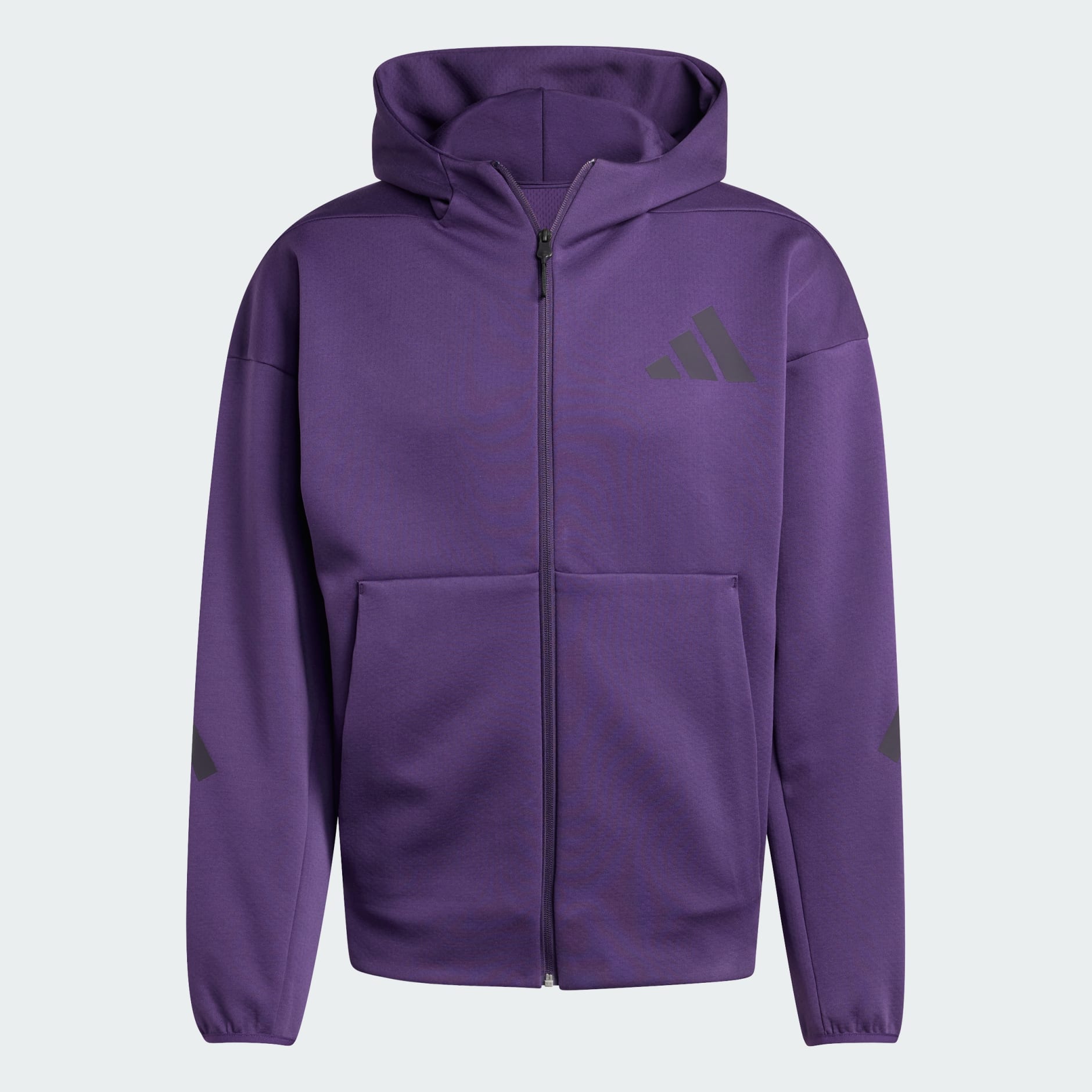 ❄N&Q❄ adidas Z.N.E. Full-Zip Hooded Track Jacket - Purple | adidas UAE