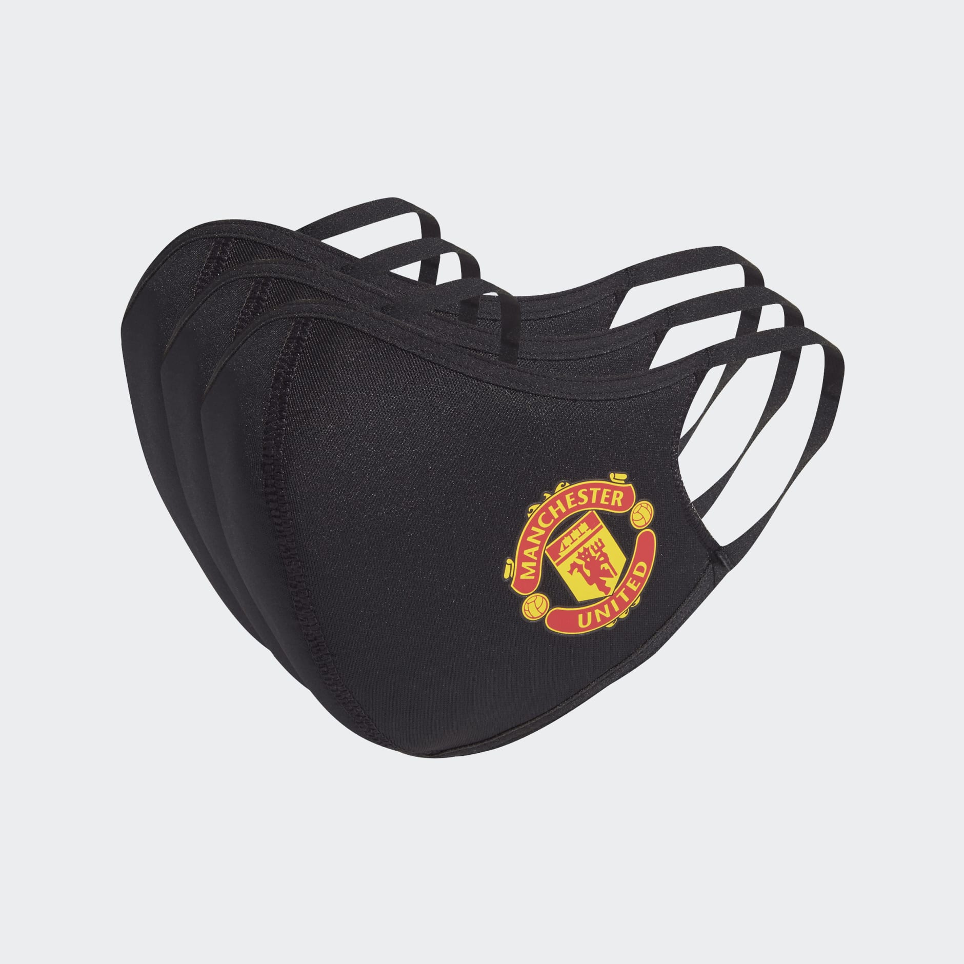 Manchester United Face Covers 3-Pack XS/S