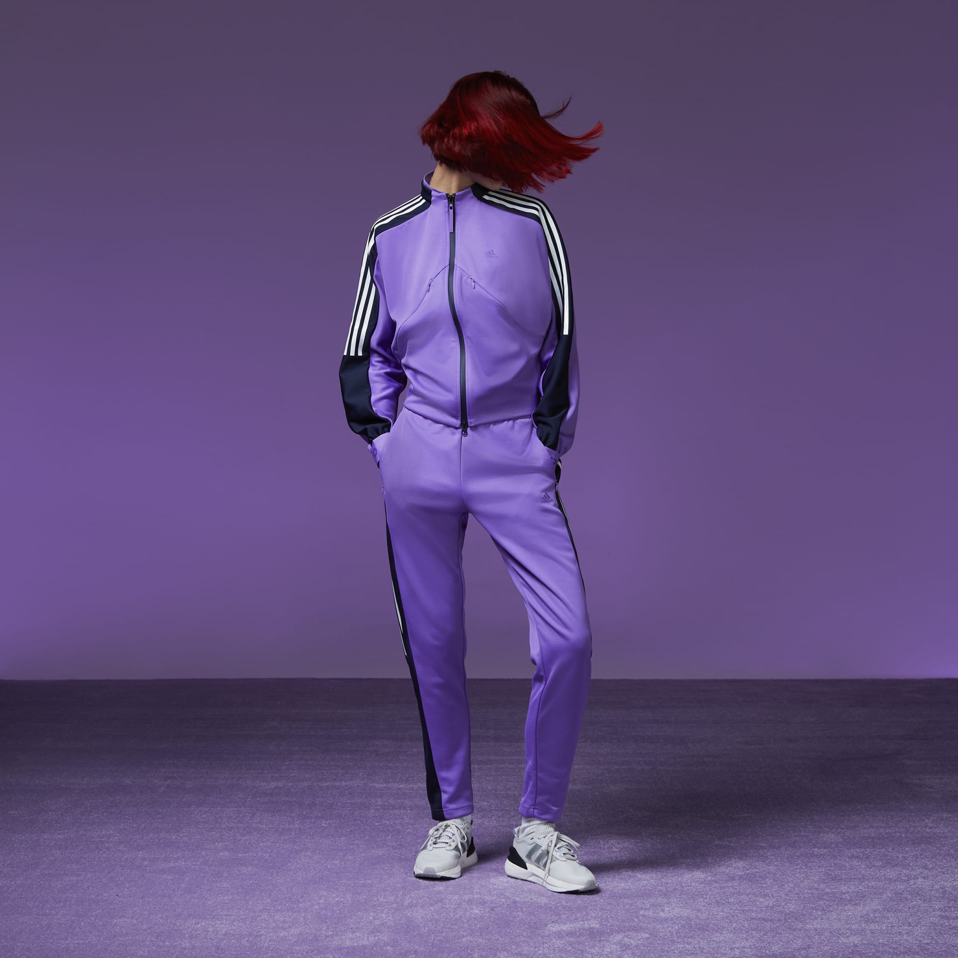 Women's - Tiro Suit-Up Advanced Track Pants - Purple | adidas Saudi Arabia