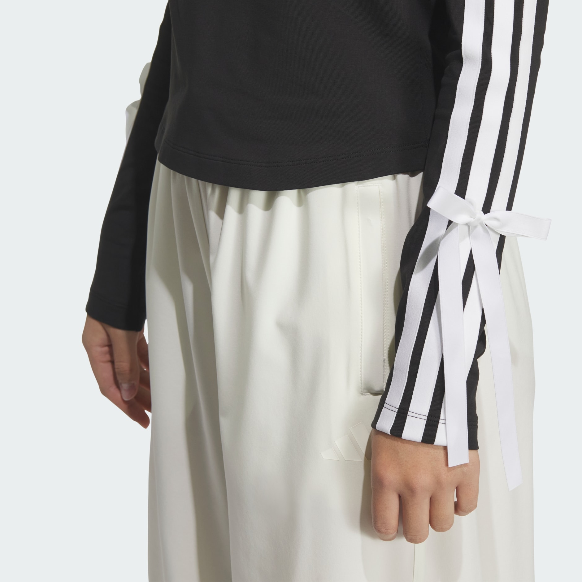 Women 3 Stripe Long Sleeve Tee