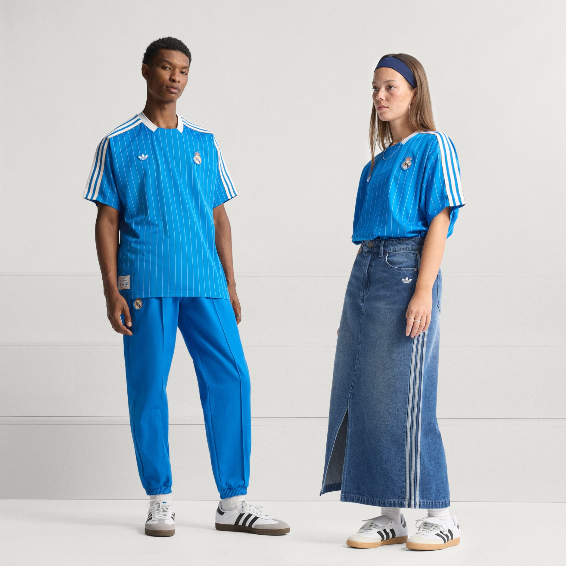 ウェア Real Madrid Clothing - Real Madrid Terrace Icons Jersey - Blue | adidas Oman