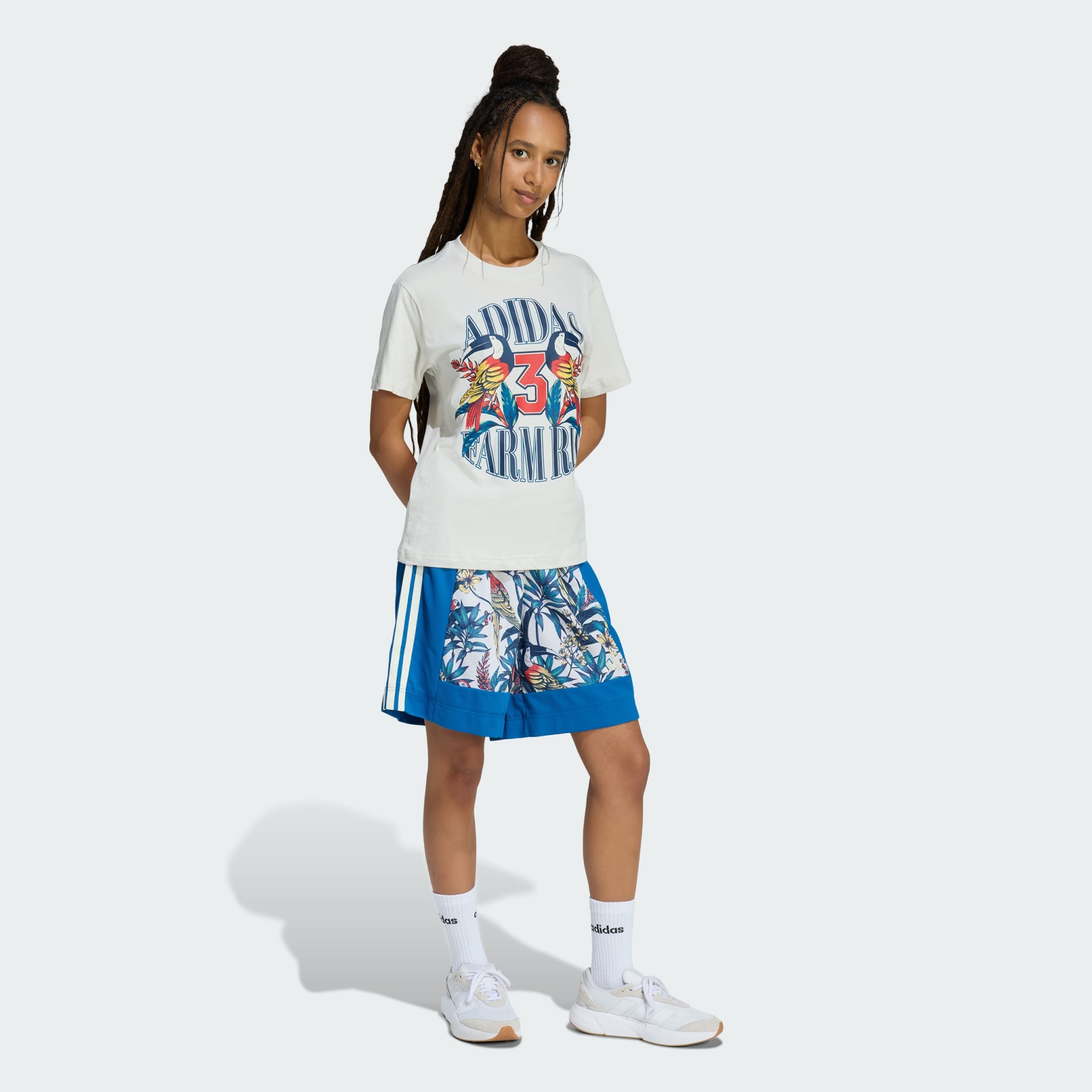 ADIDAS x FARM RIO PREMIUM SHORTS