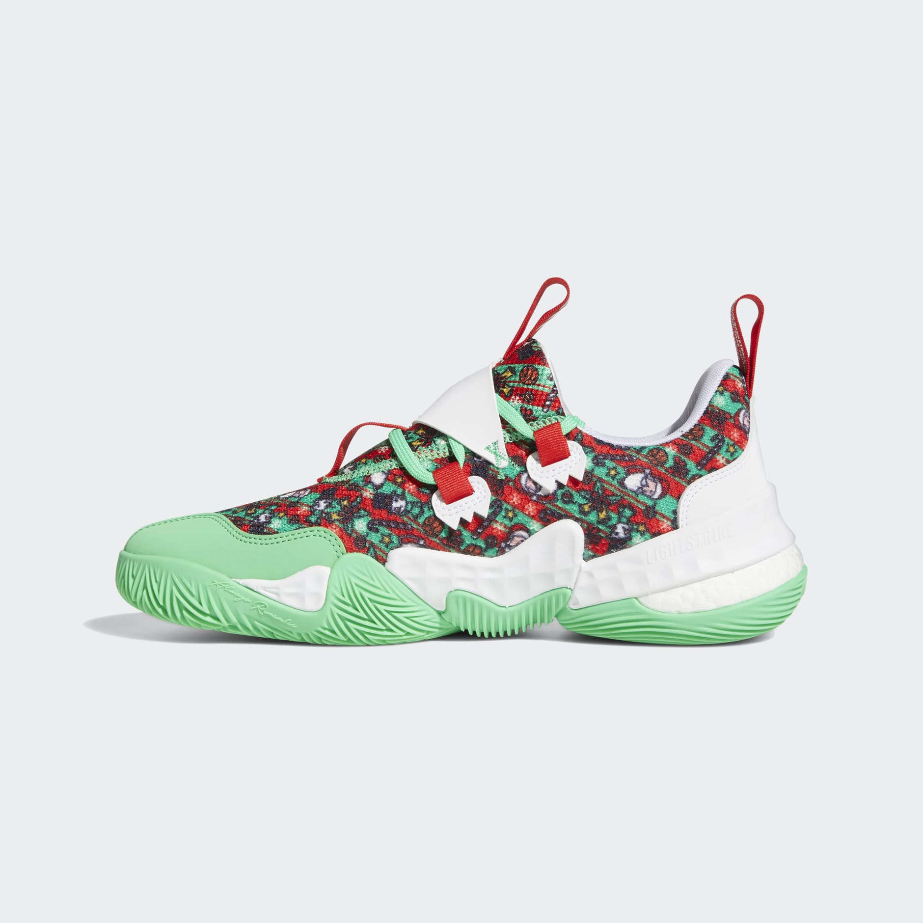 adidas Trae Young 1 Christmas Shoes - Green | adidas OM