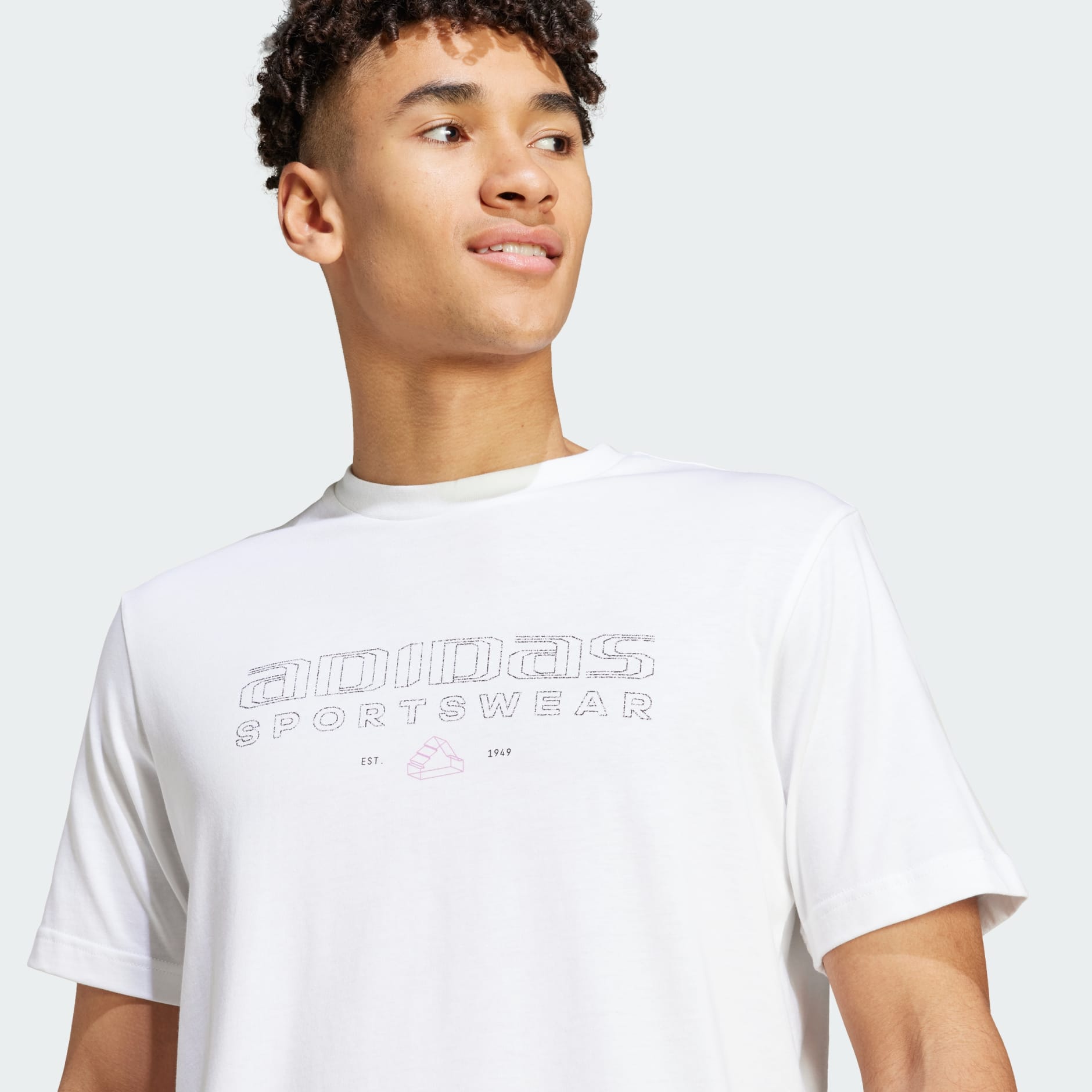 Tech Linear Graphic Tee