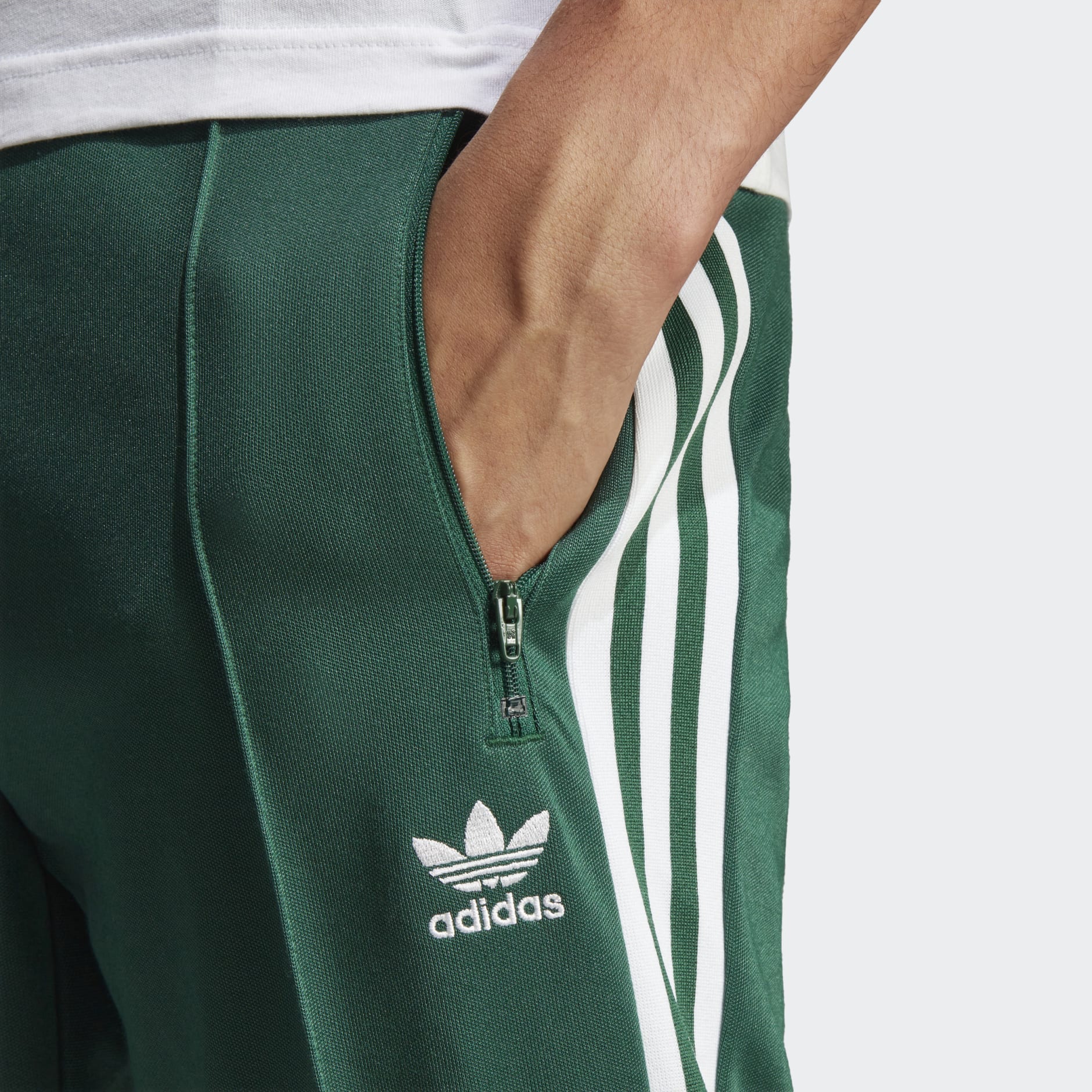 adidas Adicolor Classics Beckenbauer Track Pants - Green | adidas UAE