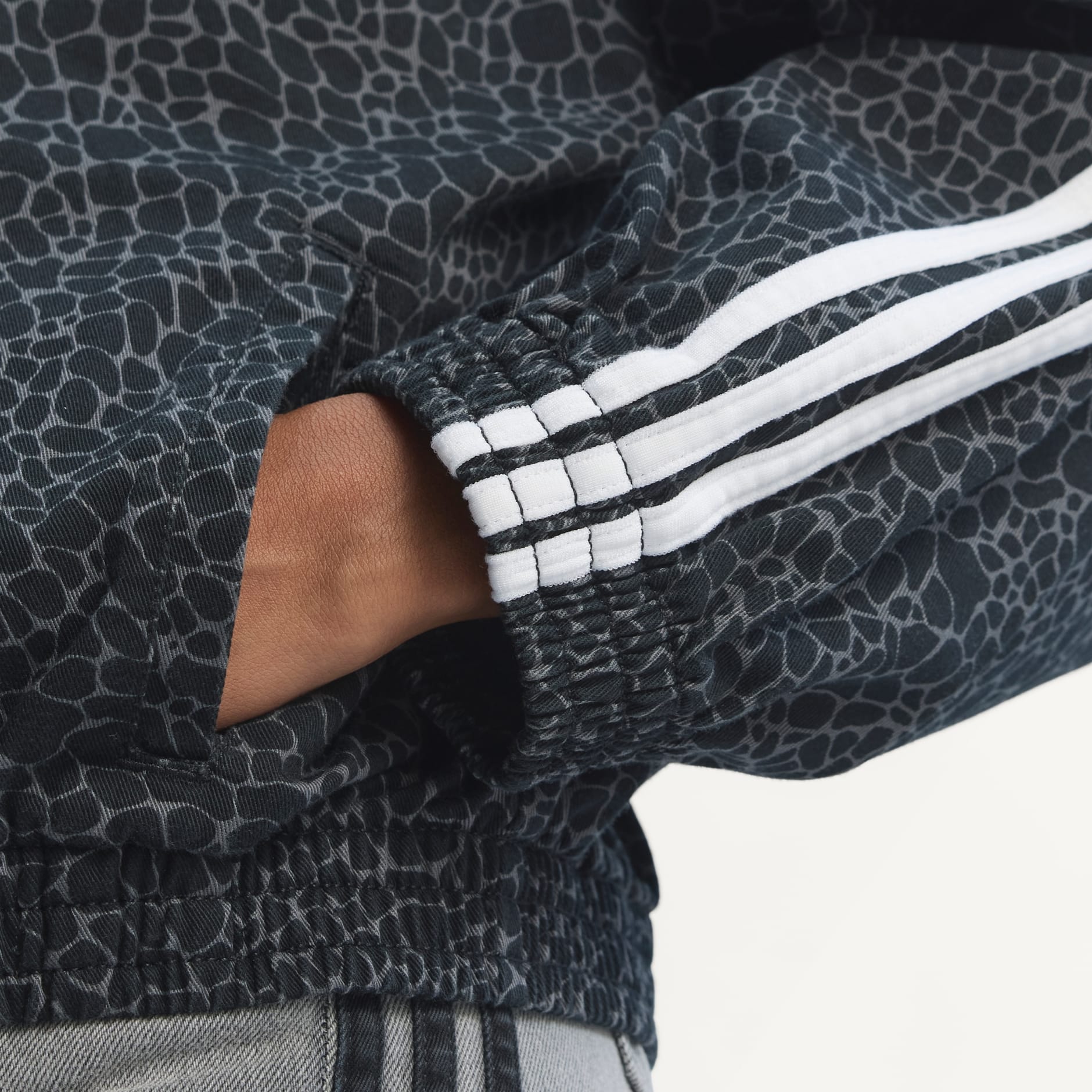 FIREBIRD OVERSIZED AOP DENIM JACKET