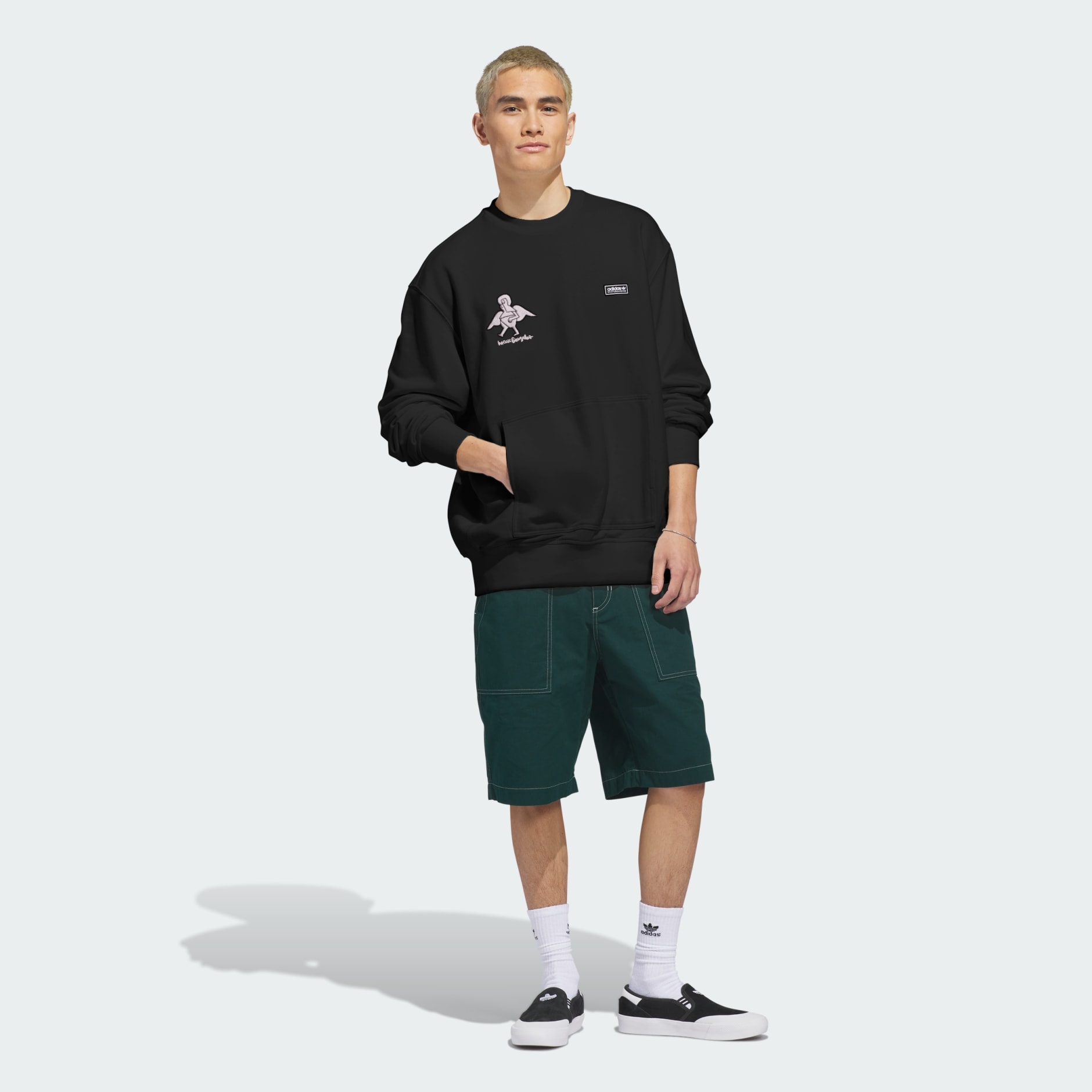 PULOVER CU GULER ROTUND SKATEBOARDING x MARK GONZALES