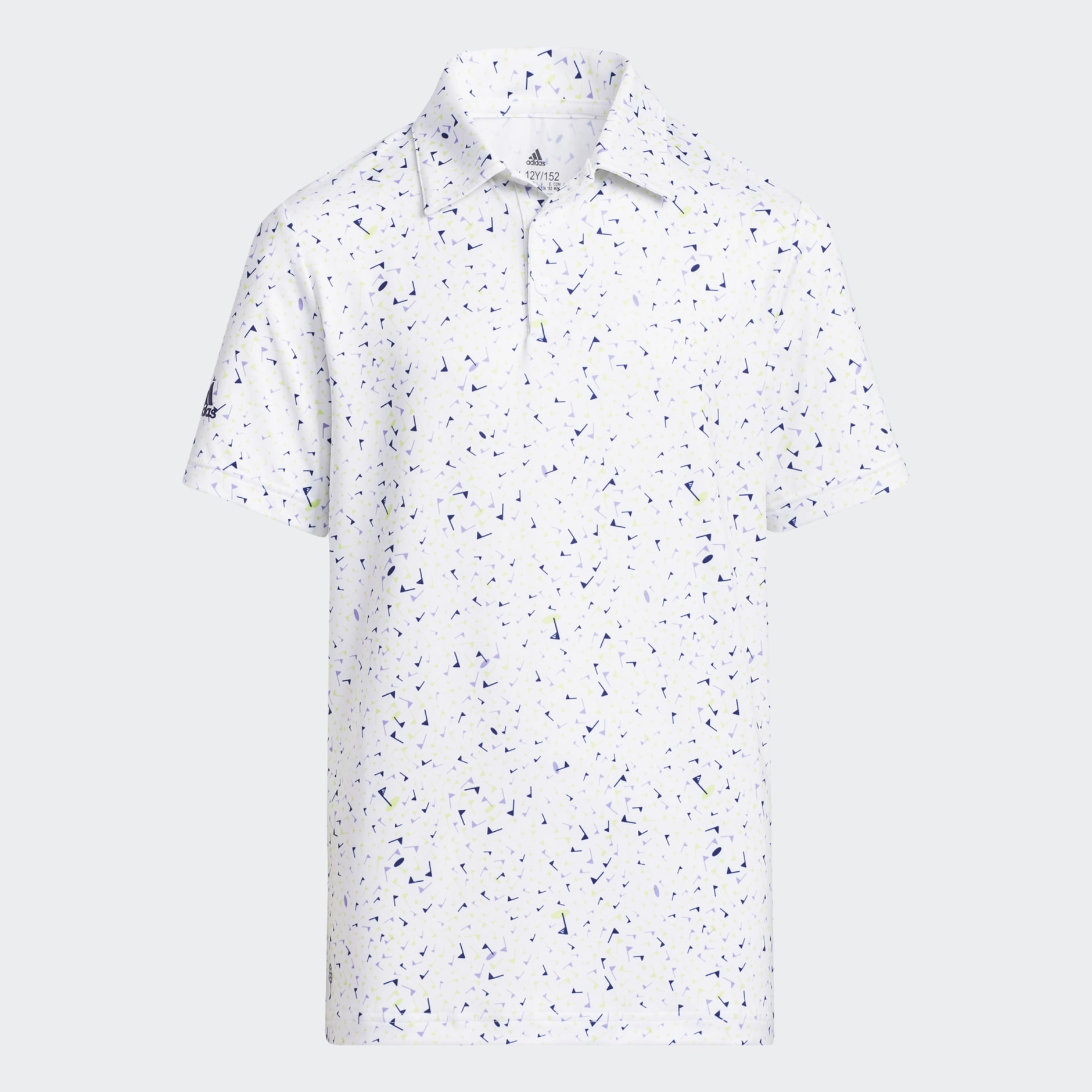 Flag-Print Polo Shirt