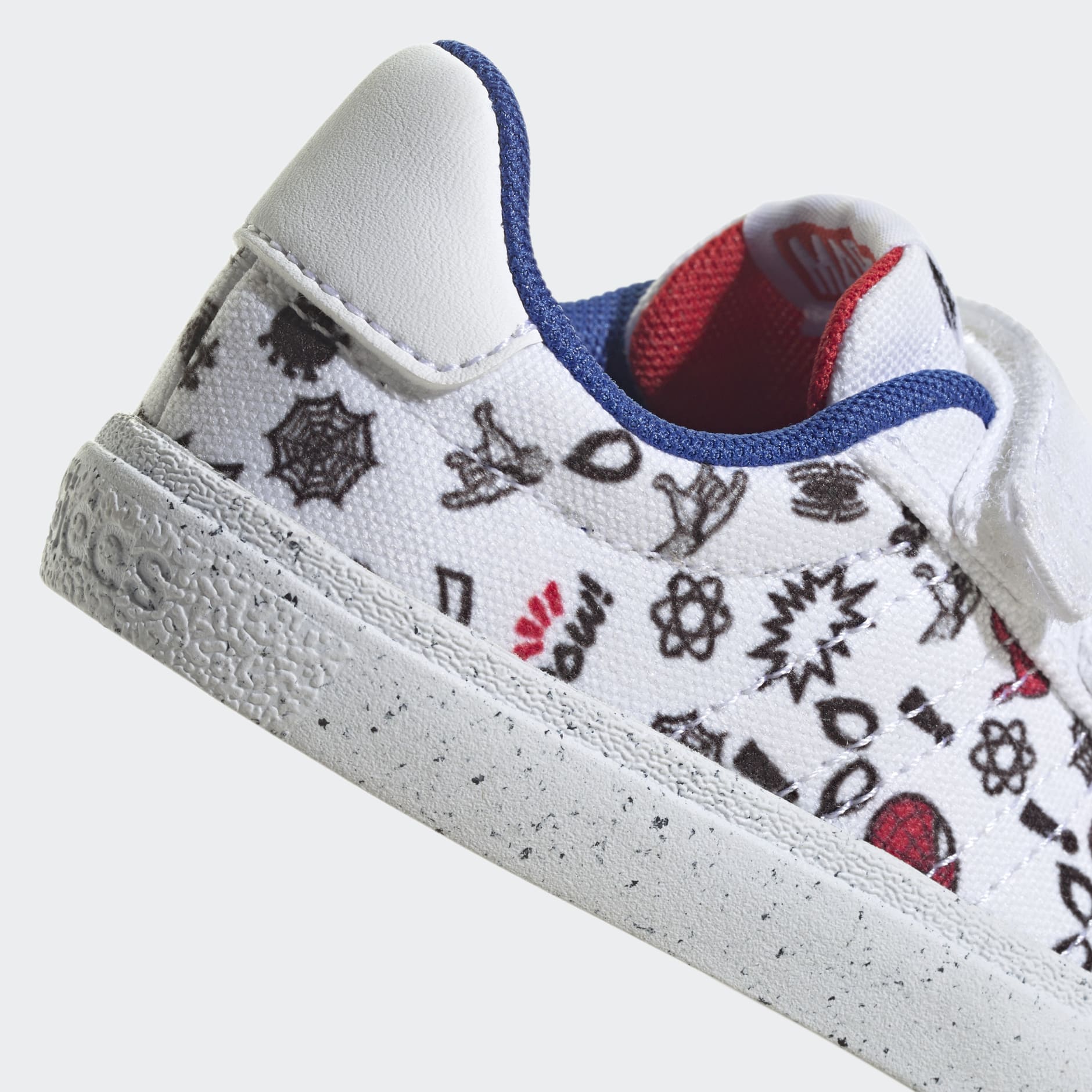 حذاء adidas x Marvel VULCRAID3R Spider-Man Hook-and-Loop
